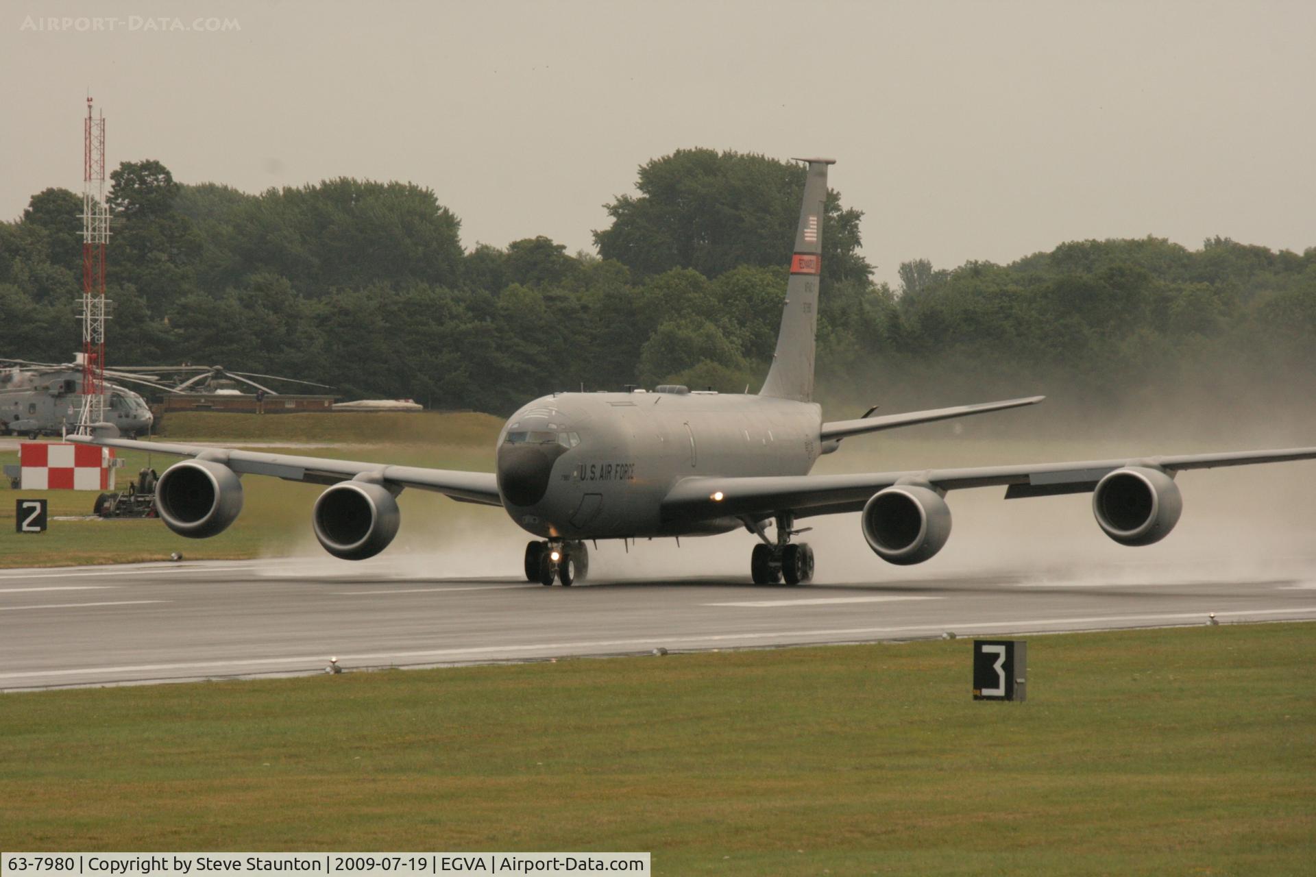 63-7980, 1963 Boeing KC-135R Stratotanker C/N 18597, Taken at the Royal International Air Tattoo 2009