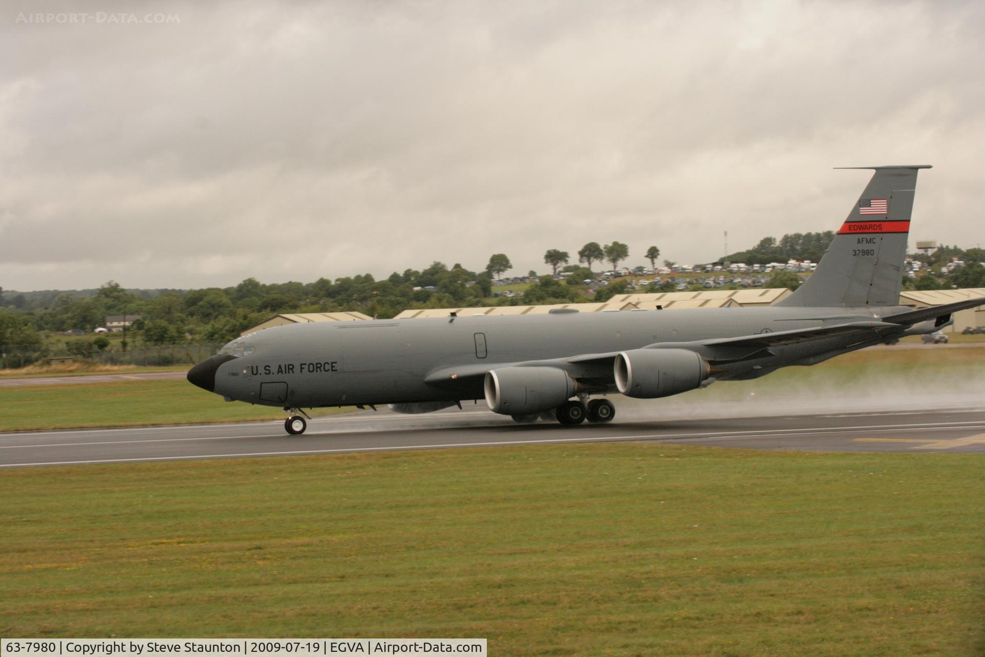 63-7980, 1963 Boeing KC-135R Stratotanker C/N 18597, Taken at the Royal International Air Tattoo 2009