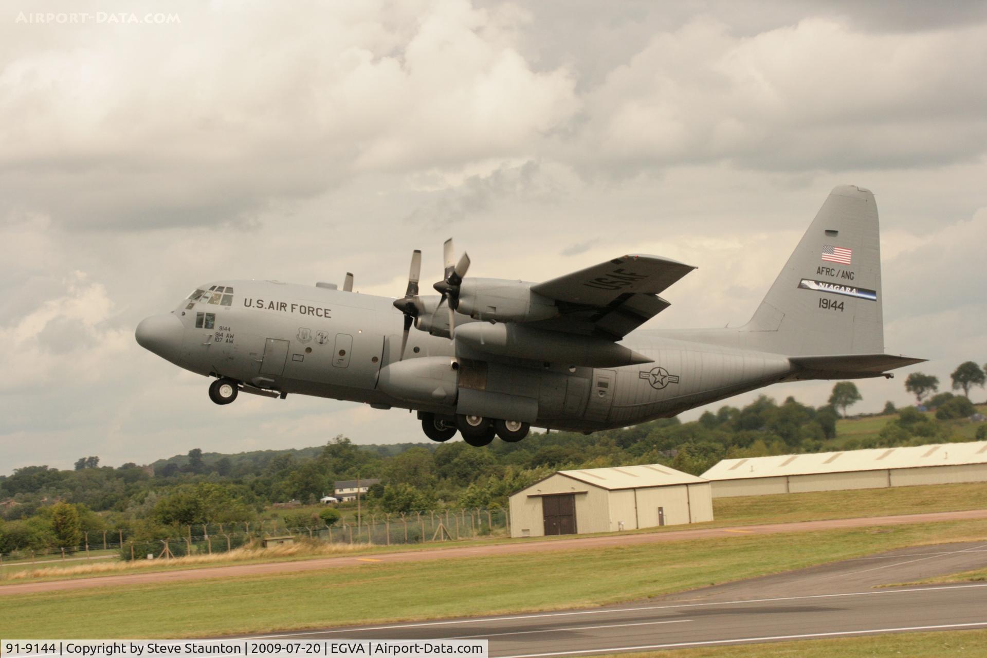 91-9144, 1991 Lockheed C-130H Hercules C/N 382-5297, Taken at the Royal International Air Tattoo 2009