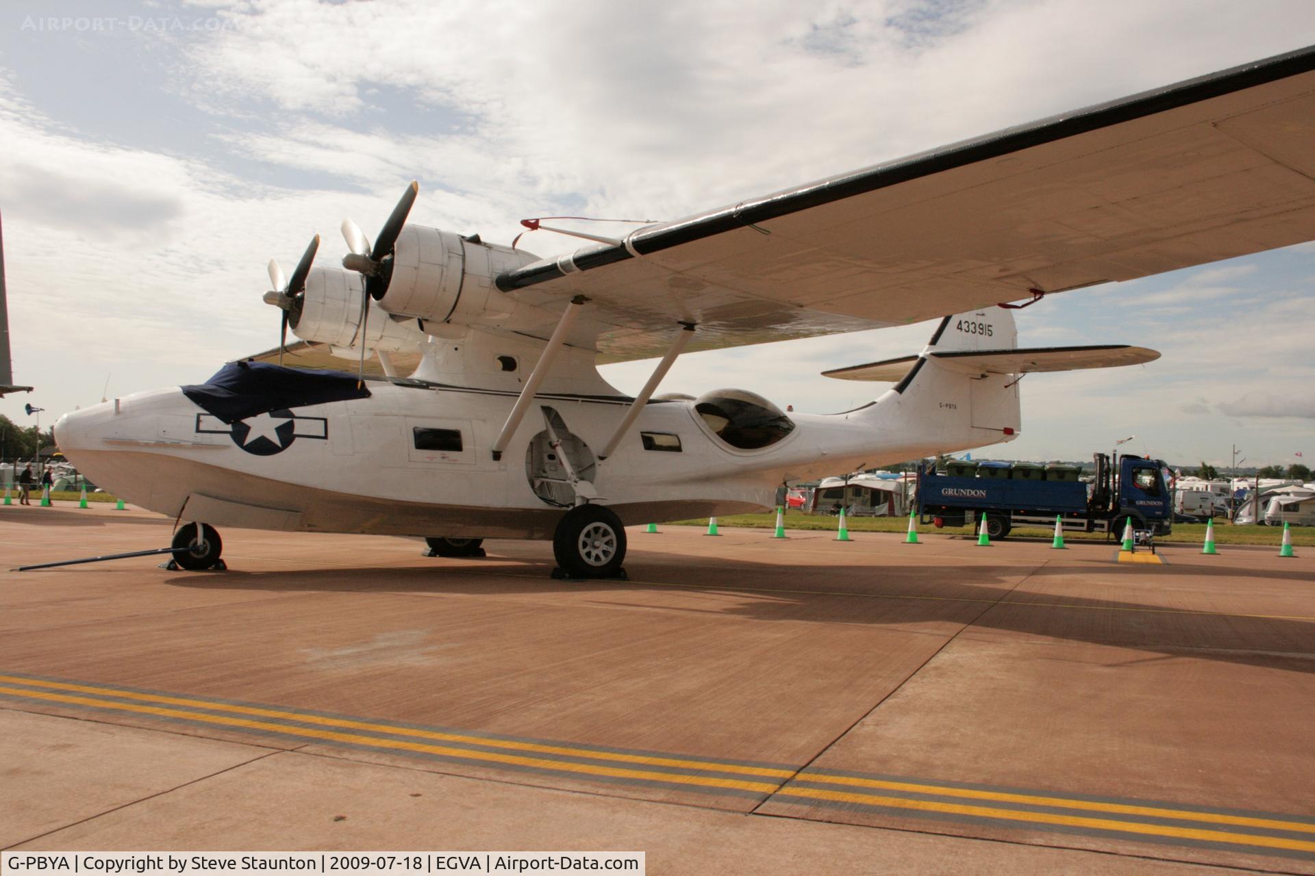 G-PBYA, 1944 Consolidated (Canadian Vickers) PBV-1A Canso A C/N CV-283, Taken at the Royal International Air Tattoo 2009