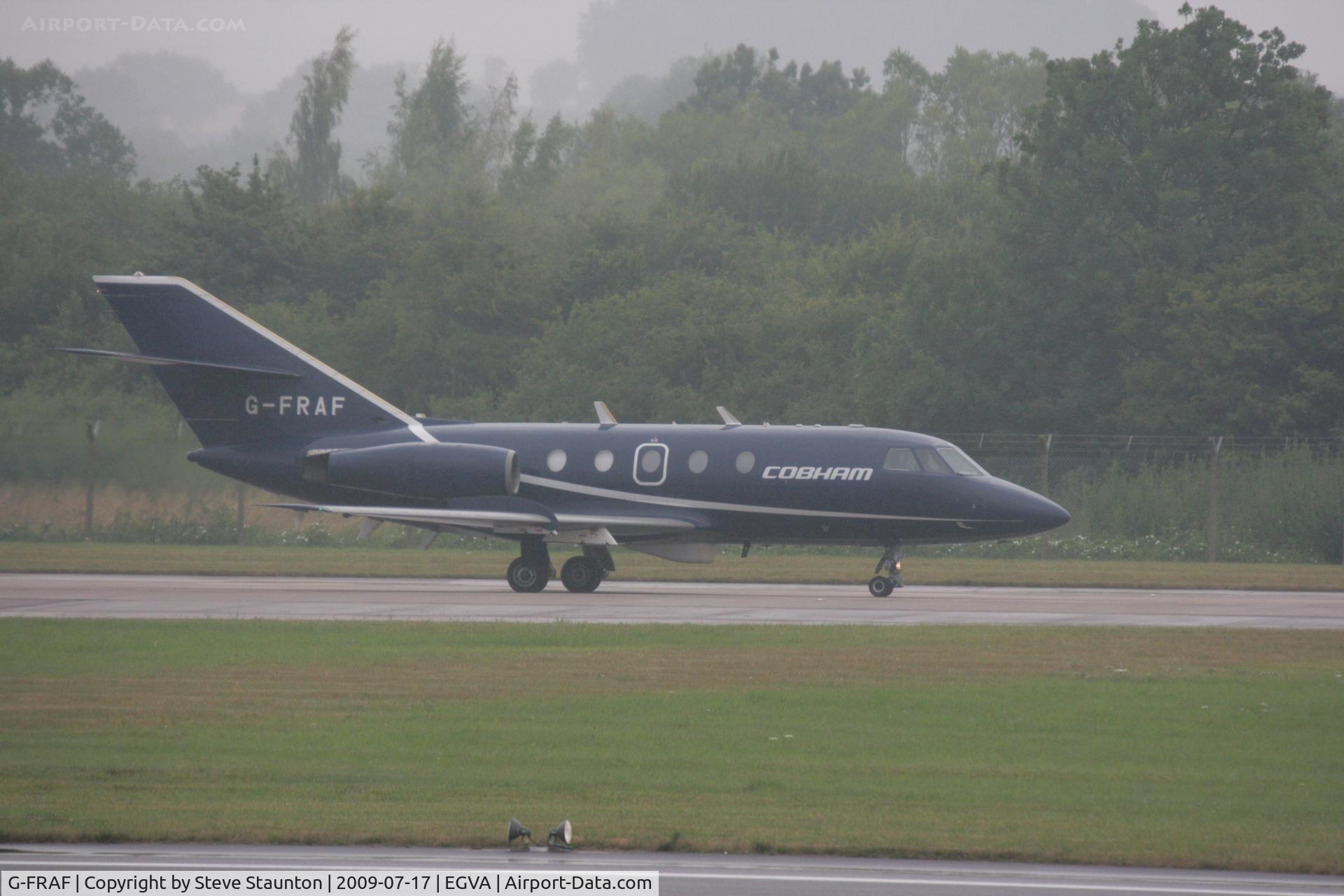 G-FRAF, 1974 Dassault Falcon (Mystere) 20E C/N 295, Taken at the Royal International Air Tattoo 2009