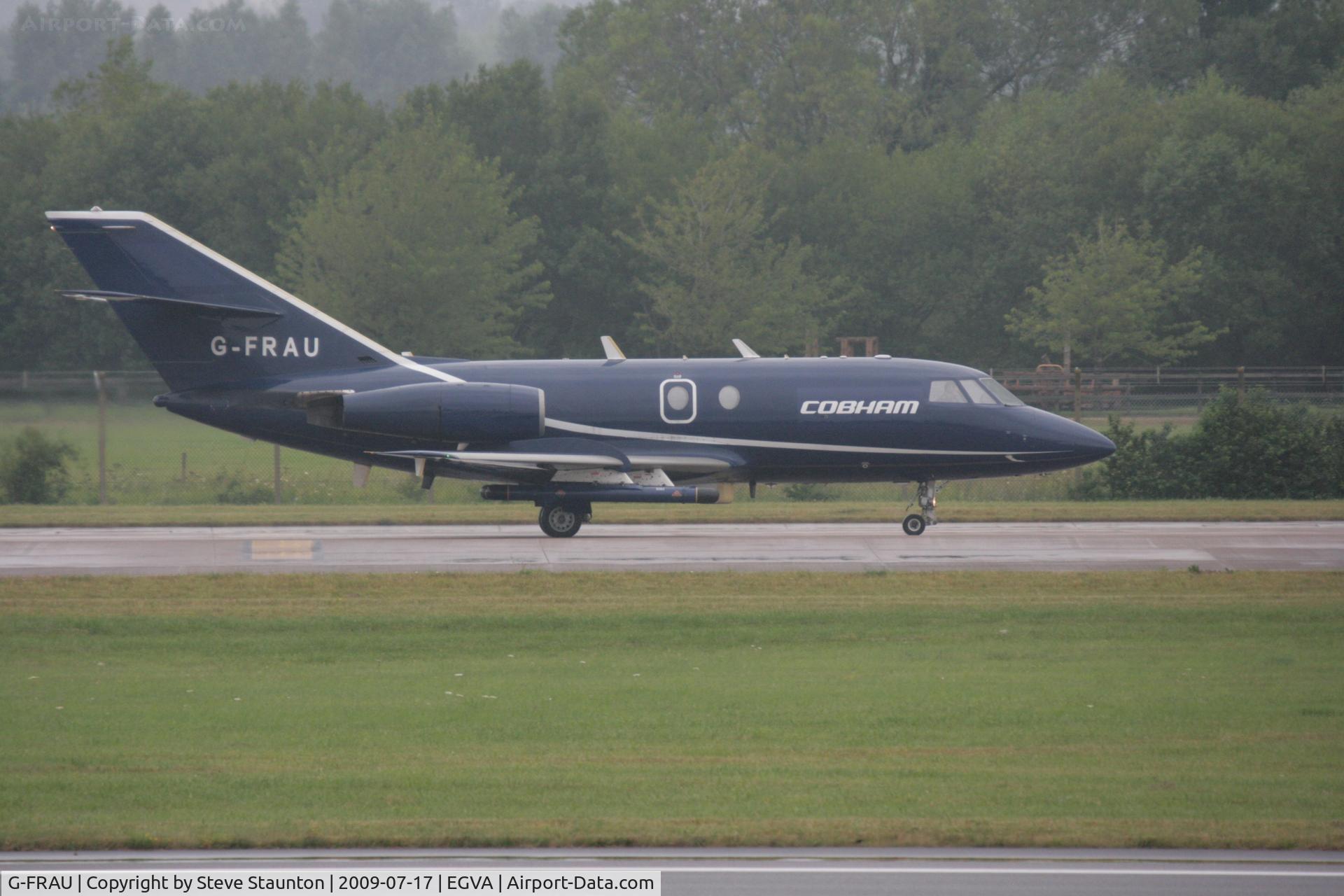 G-FRAU, 1967 Dassault Falcon (Mystere) 20C C/N 97, Taken at the Royal International Air Tattoo 2009
