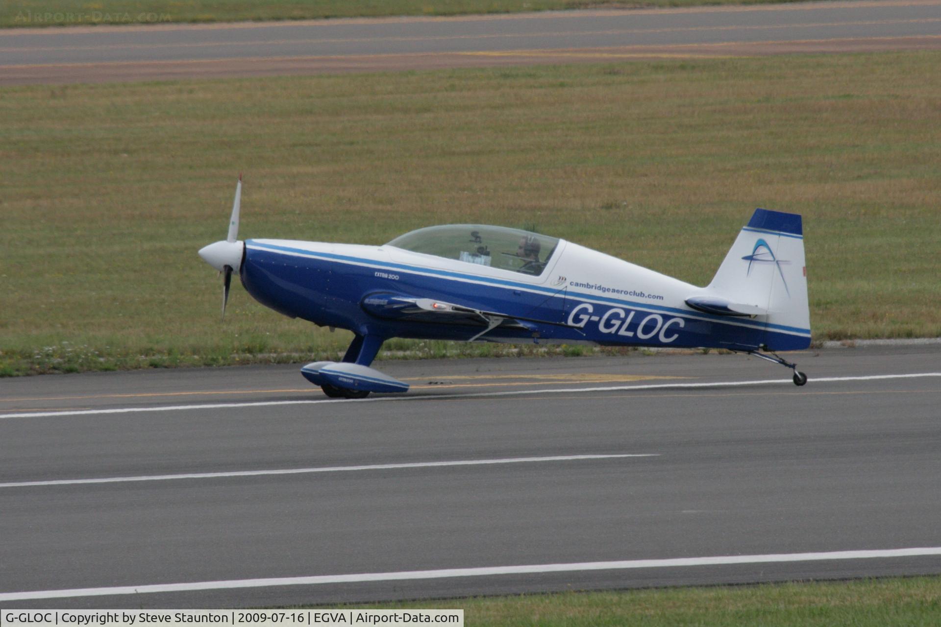 G-GLOC, 2007 Extra EA-300/200 C/N 1039, Taken at the Royal International Air Tattoo 2009