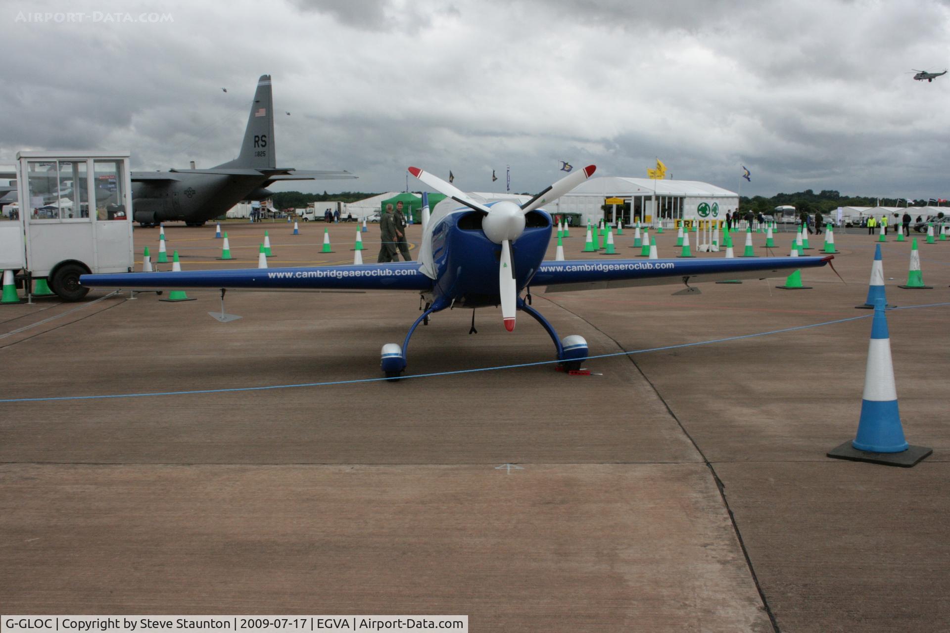 G-GLOC, 2007 Extra EA-300/200 C/N 1039, Taken at the Royal International Air Tattoo 2009