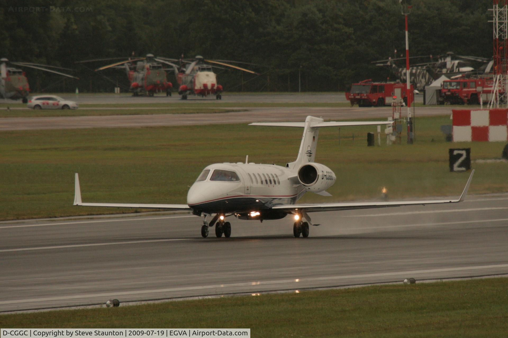 D-CGGC, 2008 Learjet 40 C/N 45-2107, Taken at the Royal International Air Tattoo 2009