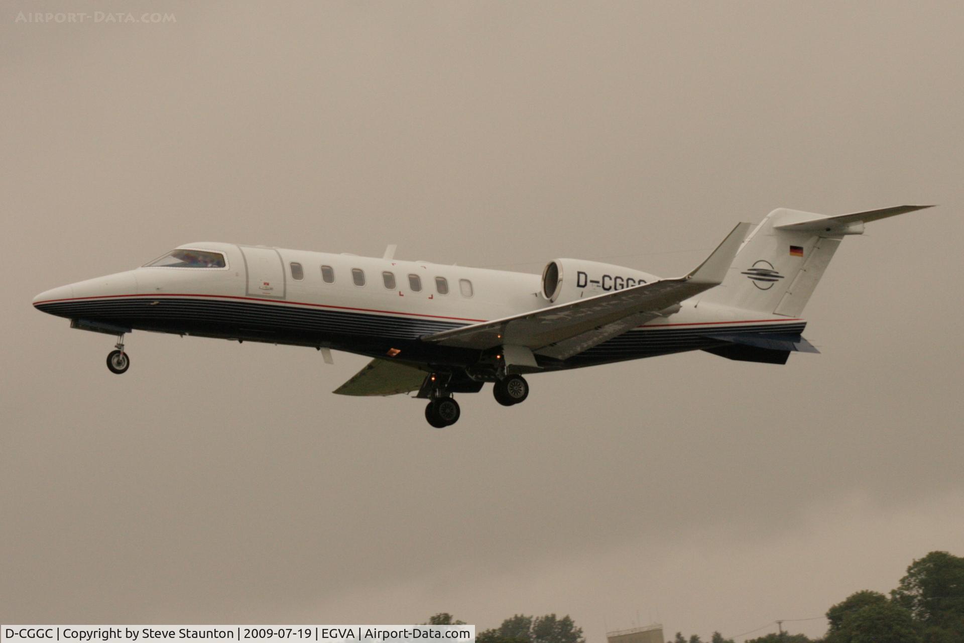 D-CGGC, 2008 Learjet 40 C/N 45-2107, Taken at the Royal International Air Tattoo 2009