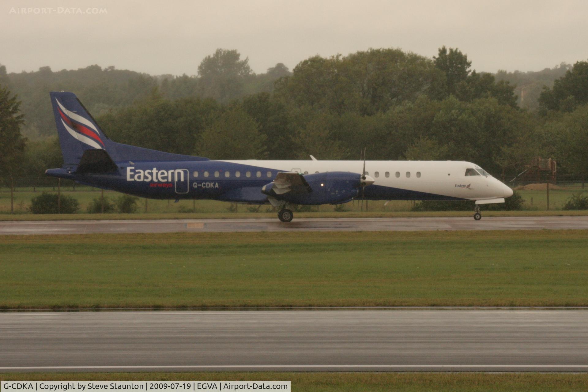 G-CDKA, 1993 Saab 2000 C/N 2000-006, Taken at the Royal International Air Tattoo 2009