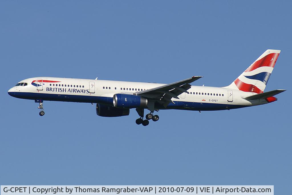 G-CPET, 1998 Boeing 757-236 C/N 29115, British Airways Boeing 757-200