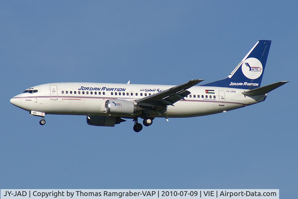 JY-JAD, 1990 Boeing 737-322 C/N 24662, Jordan Aviation Boeing 737-300