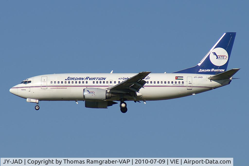JY-JAD, 1990 Boeing 737-322 C/N 24662, Jordan Aviation Boeing 737-300