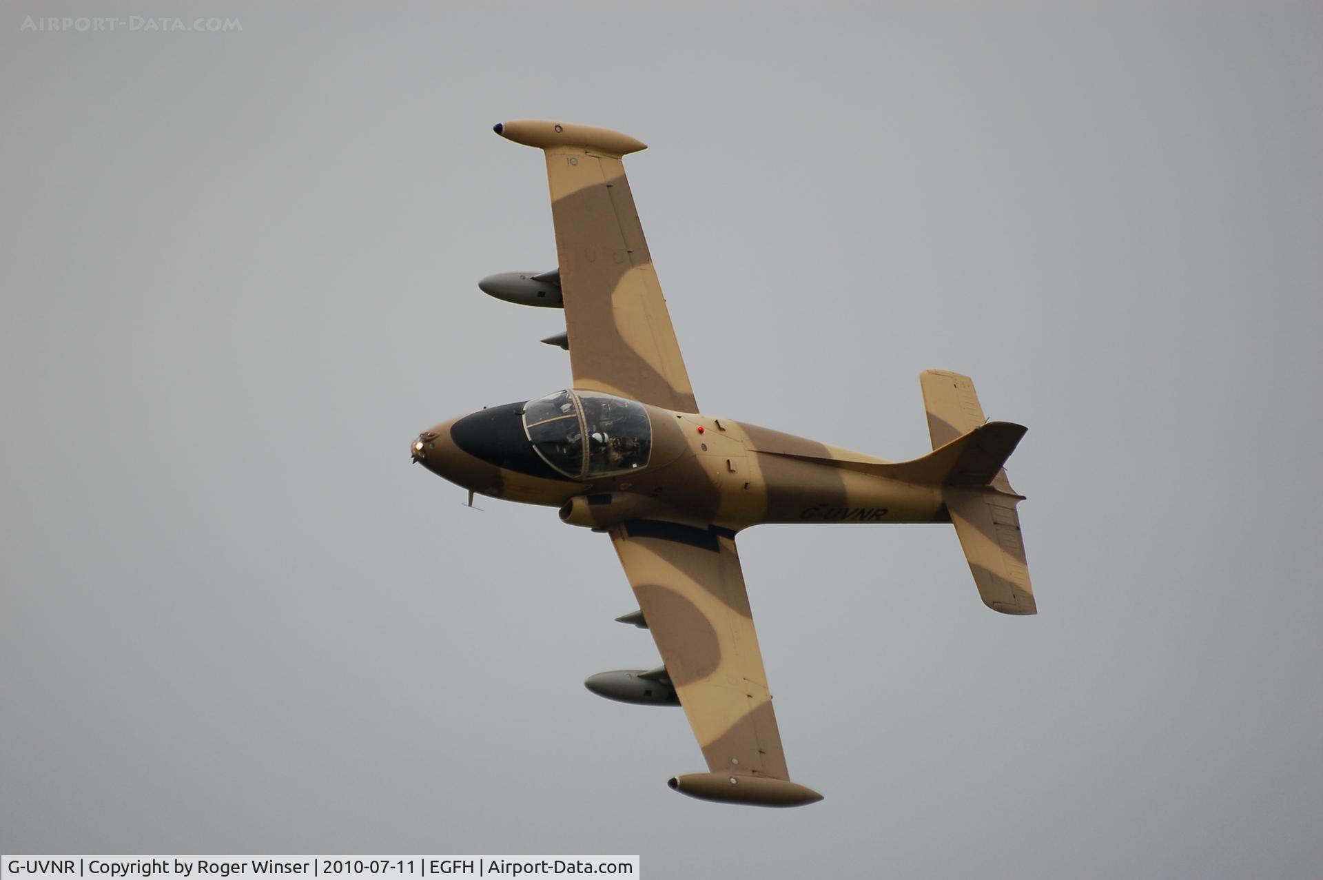 G-UVNR, 1971 BAC 167 Strikemaster Mk.87 C/N EEP/JP/2876, Low pass by resident Strikemaster (Viper 2) over Runway 22