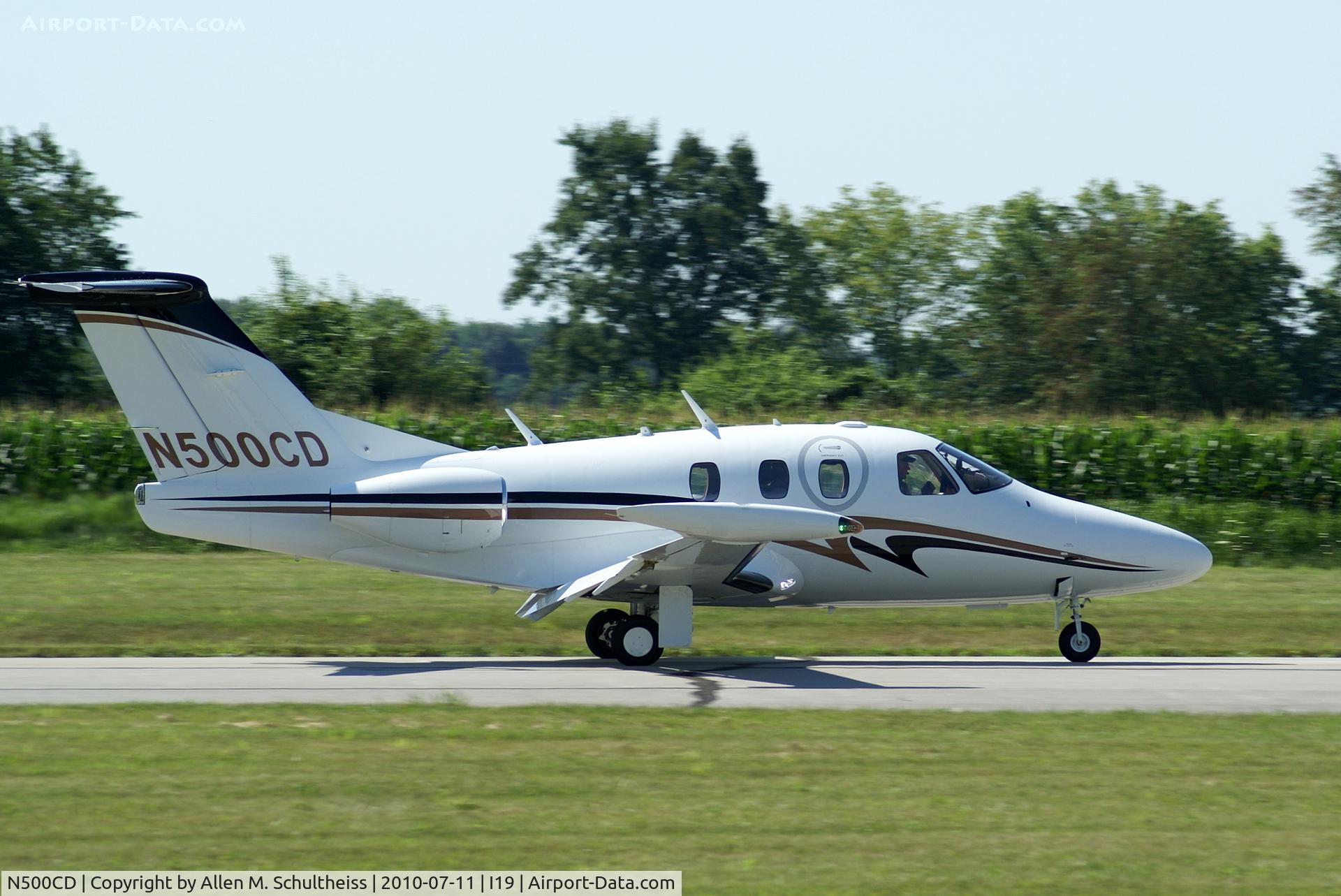 N500CD, 2007 Eclipse Aviation Corp EA500 C/N 000045, 2007 Eclipse EA500