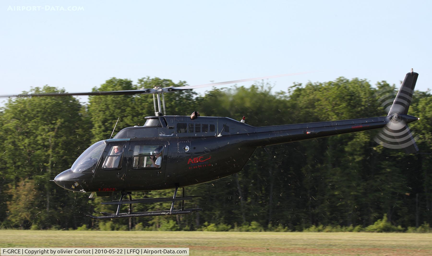 F-GRCE, Bell 206B JetRanger III C/N 1679, Ferté Alais airshow 2010