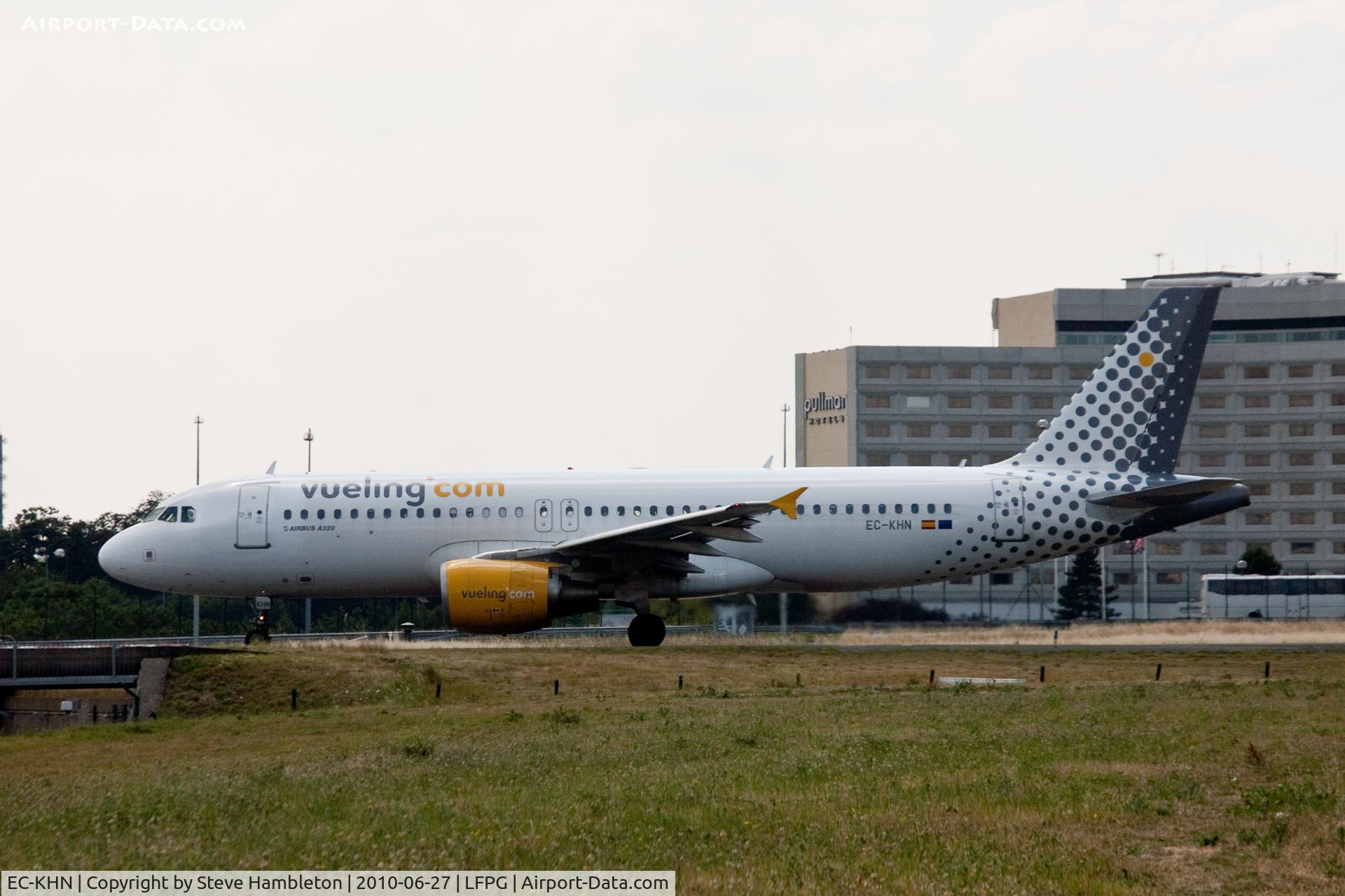 EC-KHN, 2007 Airbus A320-216 C/N 3203, From the 
