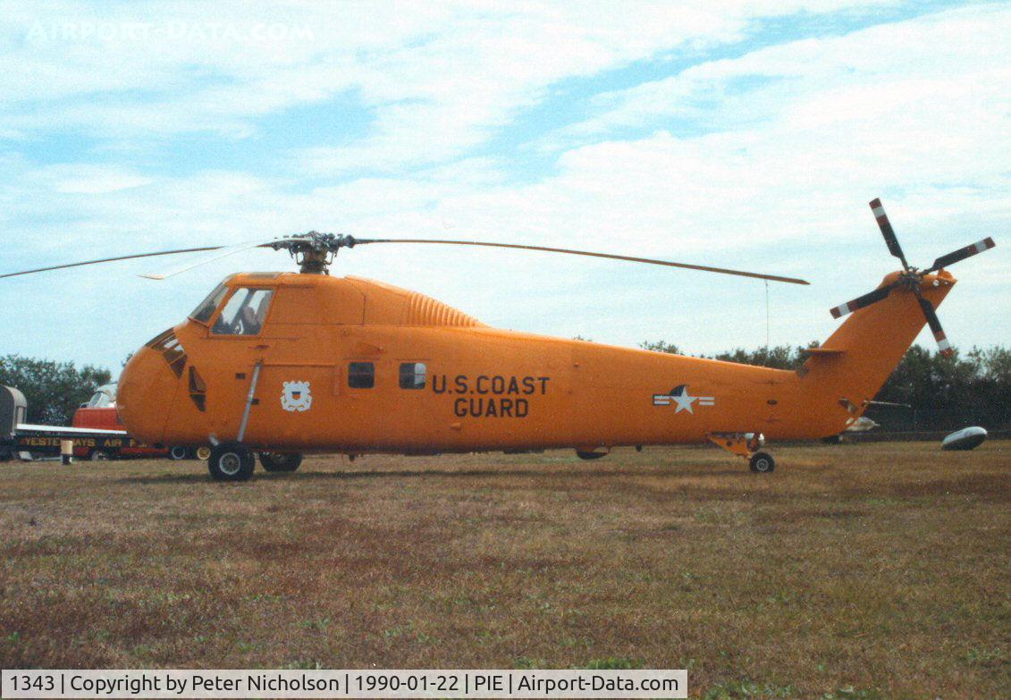 1343, Sikorsky UH-34J Seabat C/N 58-1068, UH-34J Seahorse on display at the Florida Military Aircraft Museum, Clearwater - previously known as Yesterday's Air Force Museum - which later closed.