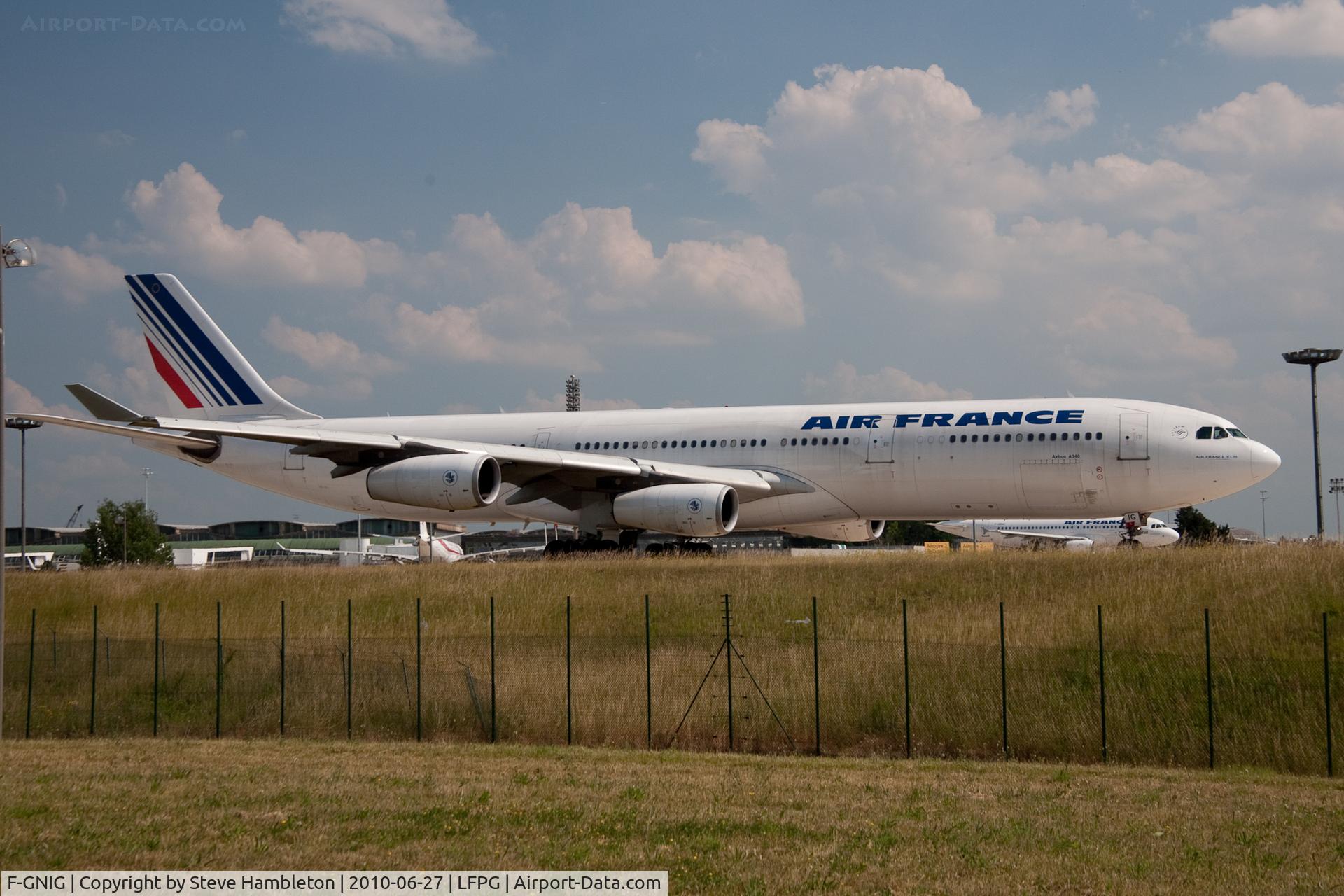 F-GNIG, 1997 Airbus A340-313X C/N 174, From the 