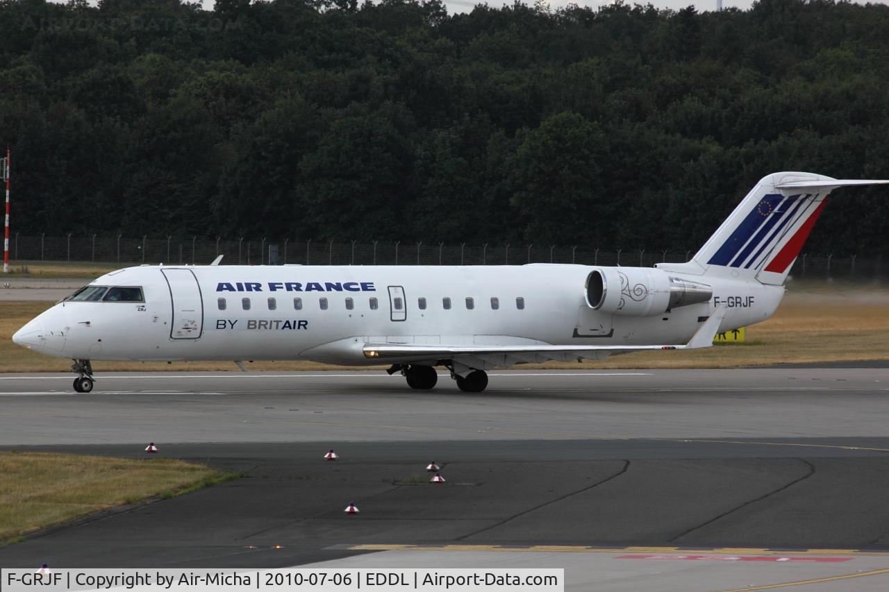 F-GRJF, Canadair CRJ-100ER (CL-600-2B19) C/N 7108, Brit Air, Canadair CL-600-2B19 Regional Jet CRJ-100ER, CN: 7108