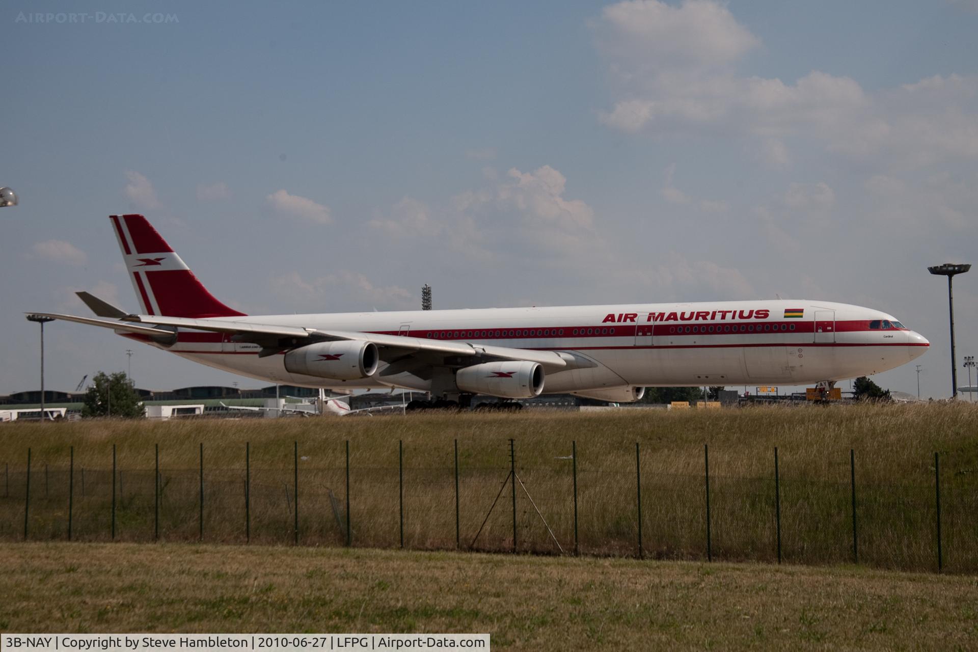 3B-NAY, 1996 Airbus A340-313 C/N 152, From the 