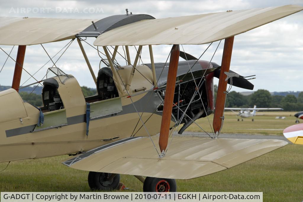 G-ADGT, 1935 De Havilland DH-82A Tiger Moth II C/N 3338, SHOT AT HEADCORN