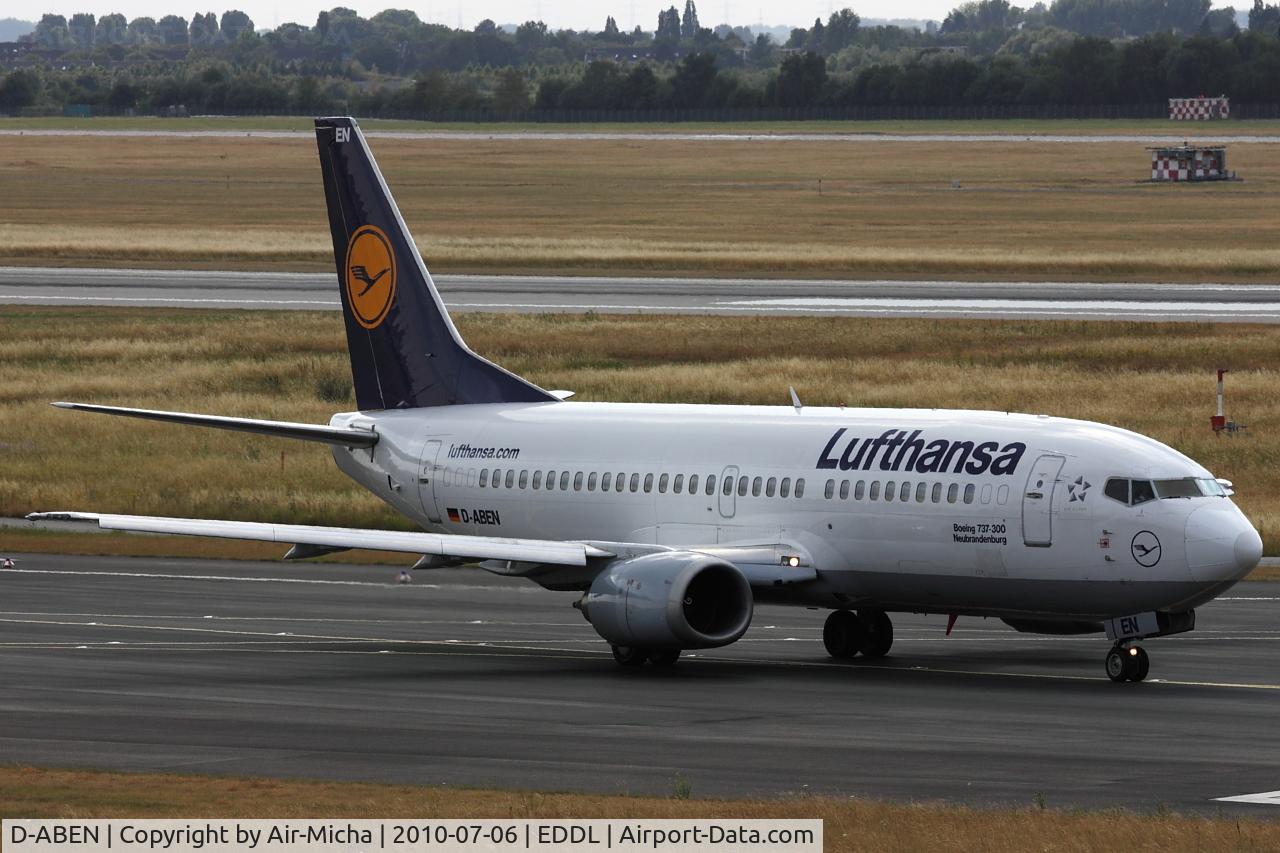 D-ABEN, 1991 Boeing 737-330 C/N 26428, Lufthansa, Boeing 737-330, CN: 26428/2196, Aircraft Name: Neubrandenburg