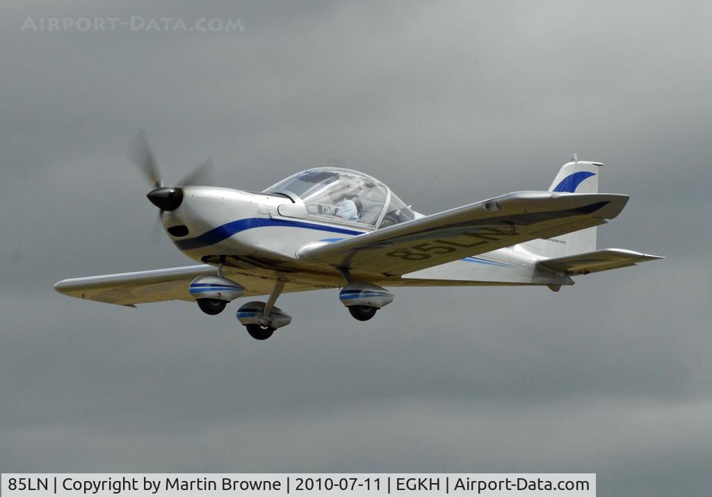 85LN, Evektor-Aerotechnik EV-97 Eurostar C/N 2001-1308, SHOT AT HEADCORN