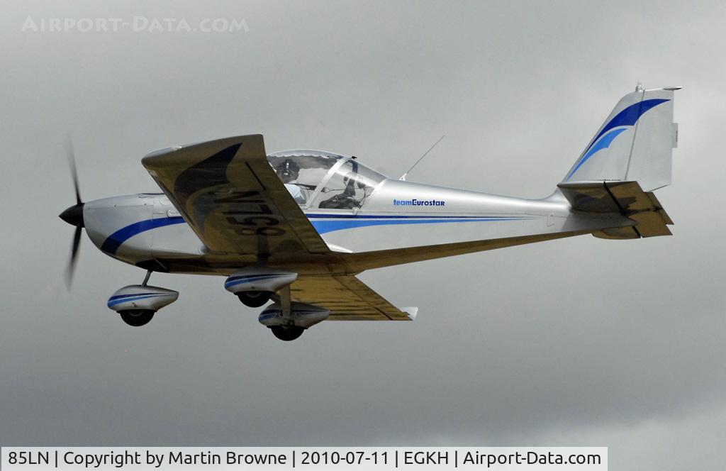 85LN, Evektor-Aerotechnik EV-97 Eurostar C/N 2001-1308, SHOT AT HEADCORN