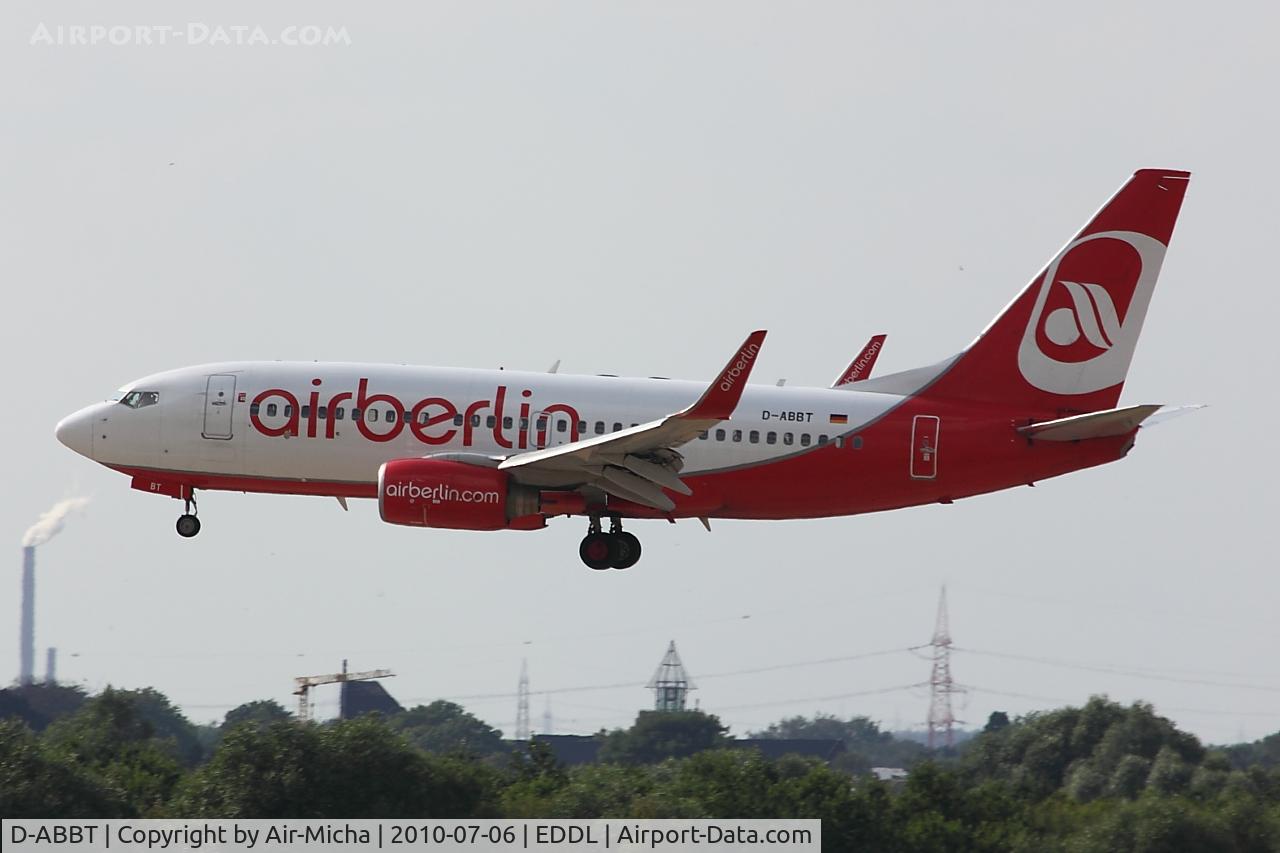 D-ABBT, 2001 Boeing 737-76N C/N 32582, Air Berlin, Boeing 737-76N, CN: 32582/1013
