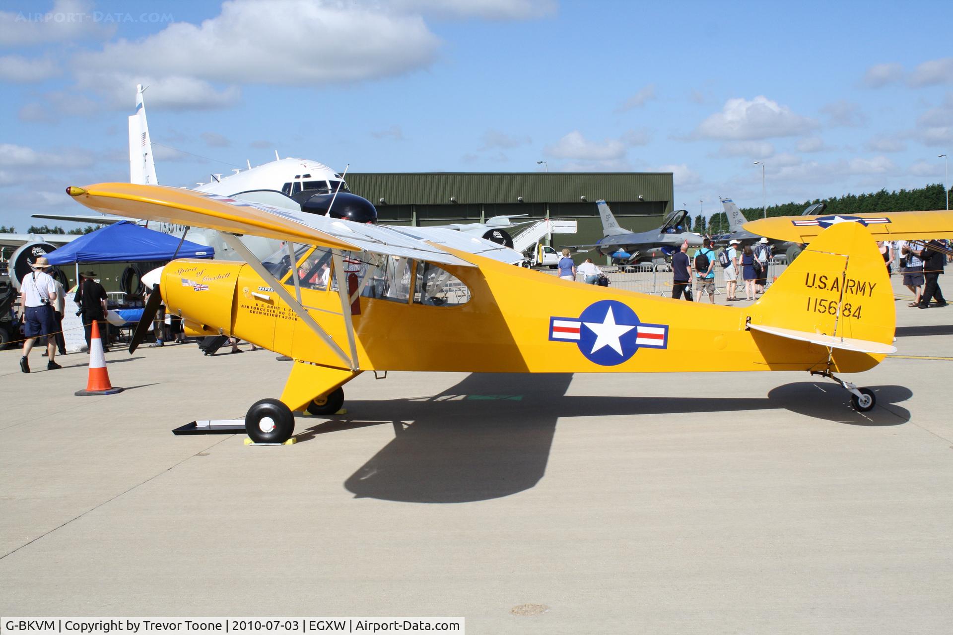 G-BKVM, 1951 Piper L-21A Super Cub (PA-18-125) C/N 18-849, PIPER L21A (MODIFIED), c/n: 18-849