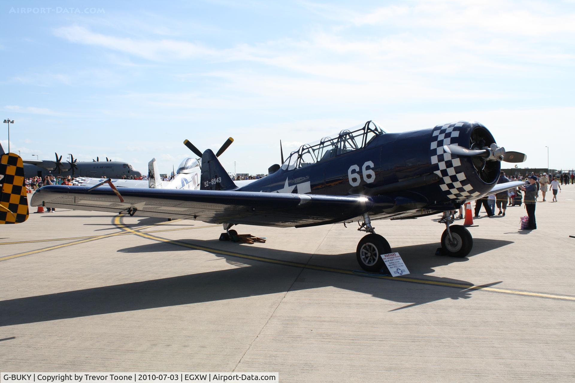 G-BUKY, 1952 Canadian Car & Foundry T-6H Harvard Mk.4M C/N CCF4-464, T-6 HARVARD 4M, c/n: CCF4-464