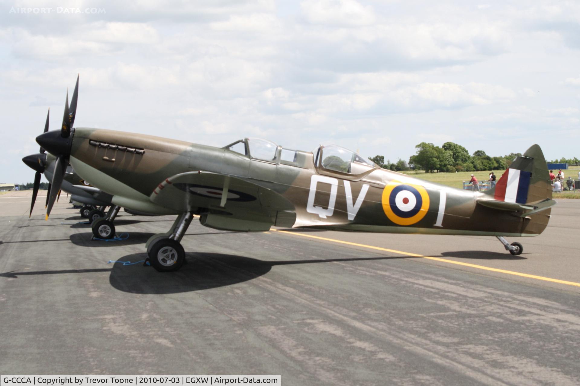 G-CCCA, 1944 Supermarine 509 Spitfire TR.IXc C/N CBAF.9590, SPITFIRE IXT, c/n: CBAF 9590