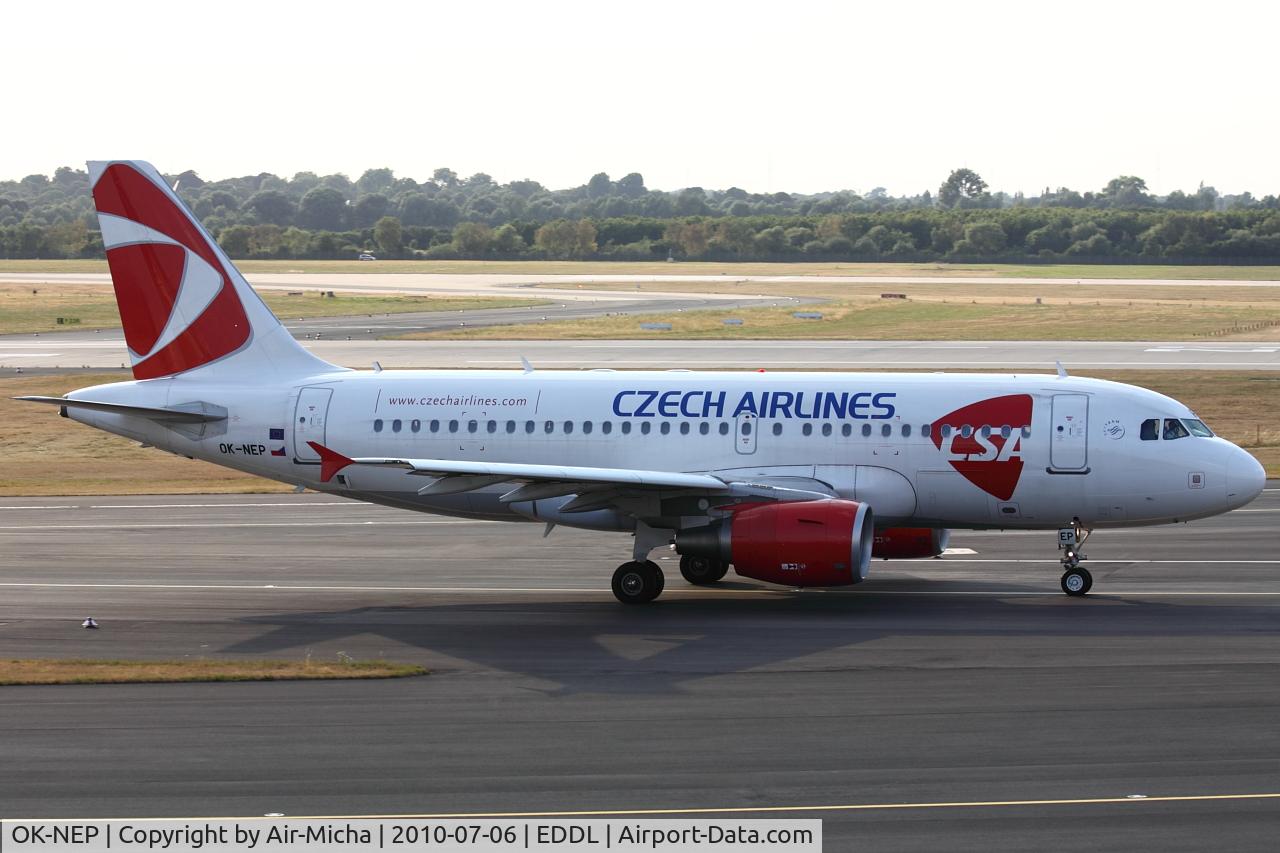 OK-NEP, 2008 Airbus A319-111 C/N 3660, CSA CZECH Airlines, Airbus A319-112, CN: 3660