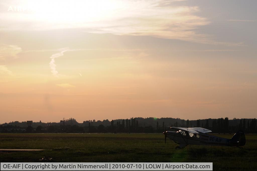 OE-AIF, Piper PA-18-150 Super Cub C/N 18-4401, Privat
