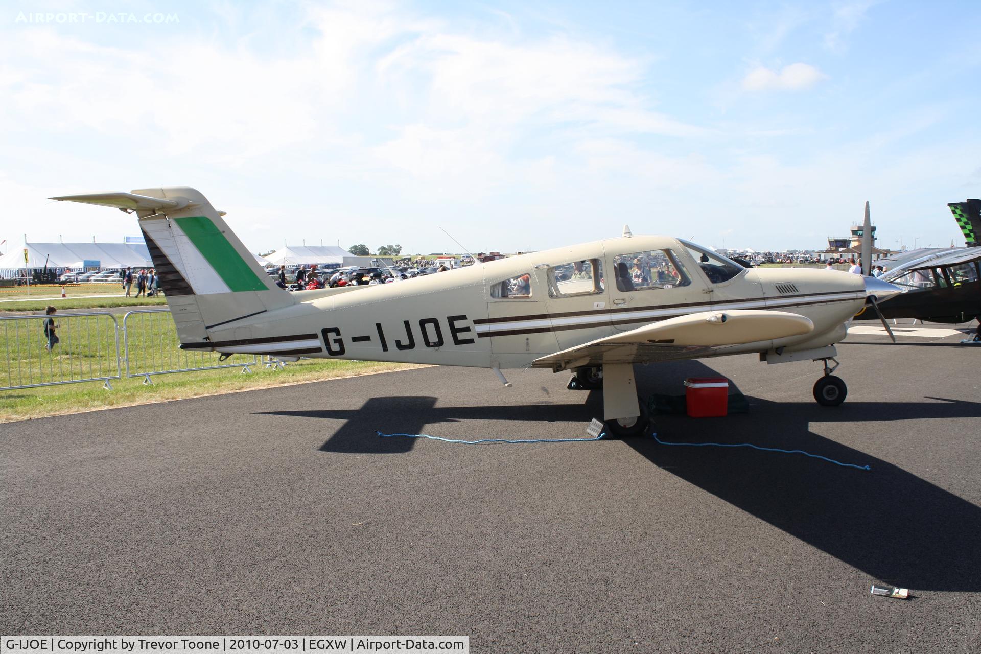 G-IJOE, 1980 Piper PA-28RT-201T Turbo Arrow IV C/N 28R-8031178, PA-28RT-201T, c/n: 28R-8031178