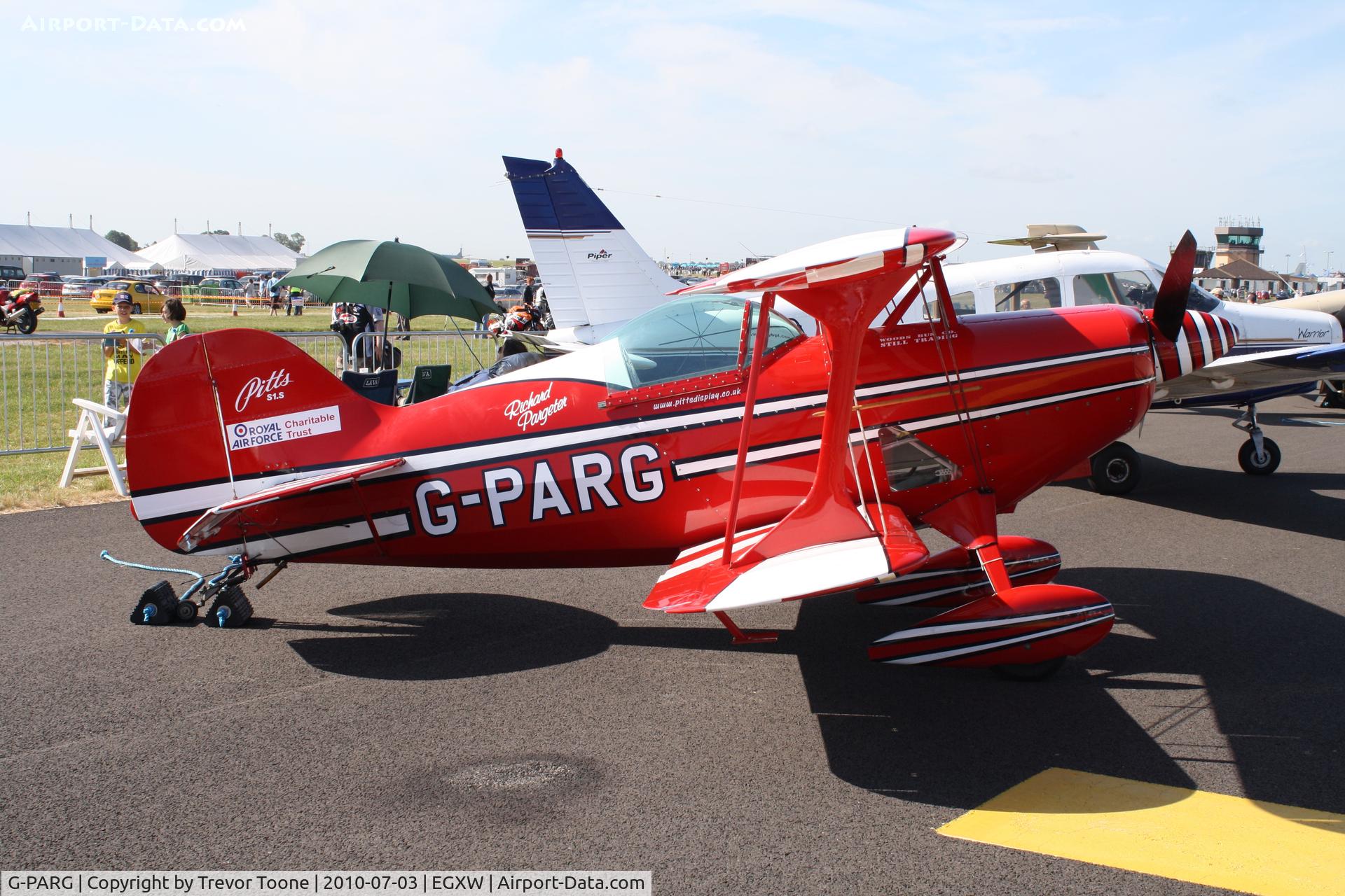 G-PARG, 1971 Pitts S-1S Special C/N 19528-1, PITTS S-1S, c/n: 19528-1