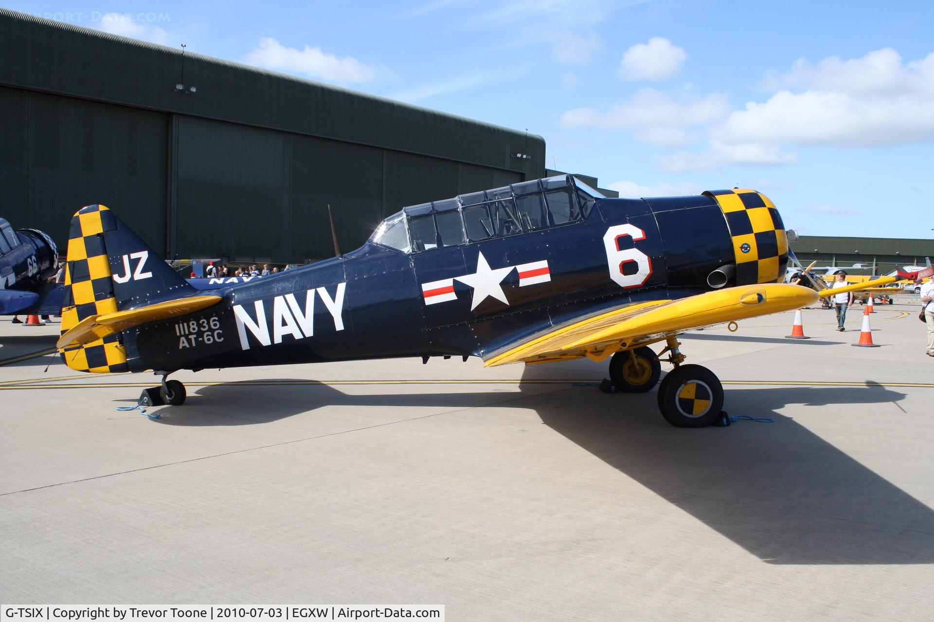 G-TSIX, 1948 North American AT-6C Harvard IIA C/N 88-9725, AT-6C HARVARD IIA, c/n: 88-9725