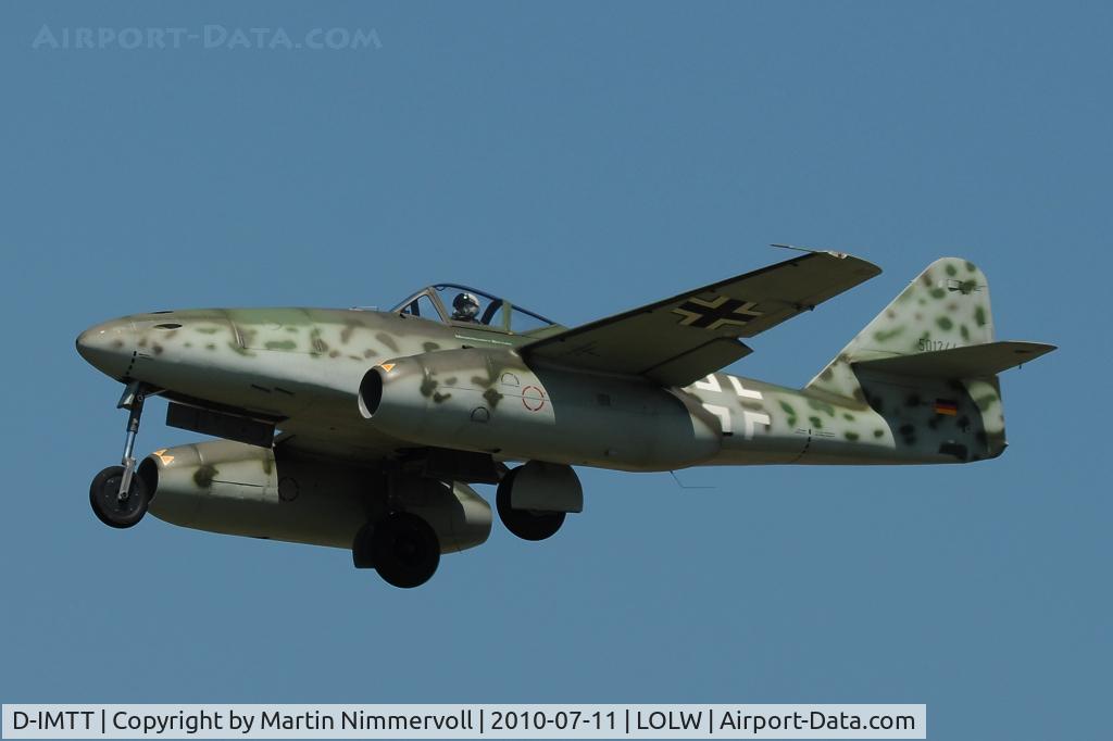 D-IMTT, 2005 Messerschmitt Me-262A-1C Schwalbe Replica C/N 501244, Private