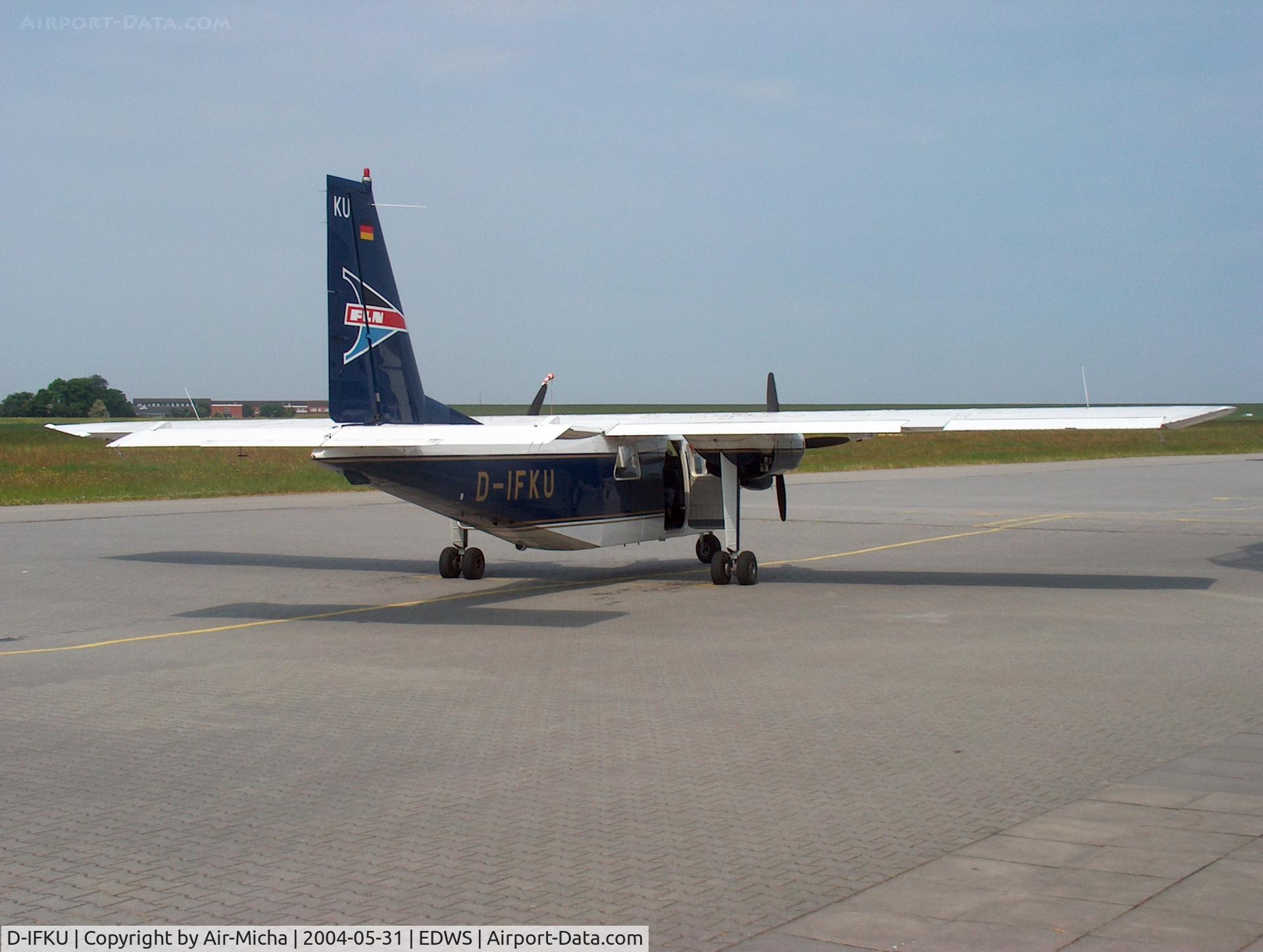 D-IFKU, 1996 Britten-Norman BN-2B-20 Islander C/N 2290, FLN, Britten-Norman BN-2B-20 Islander, CN: 2290
