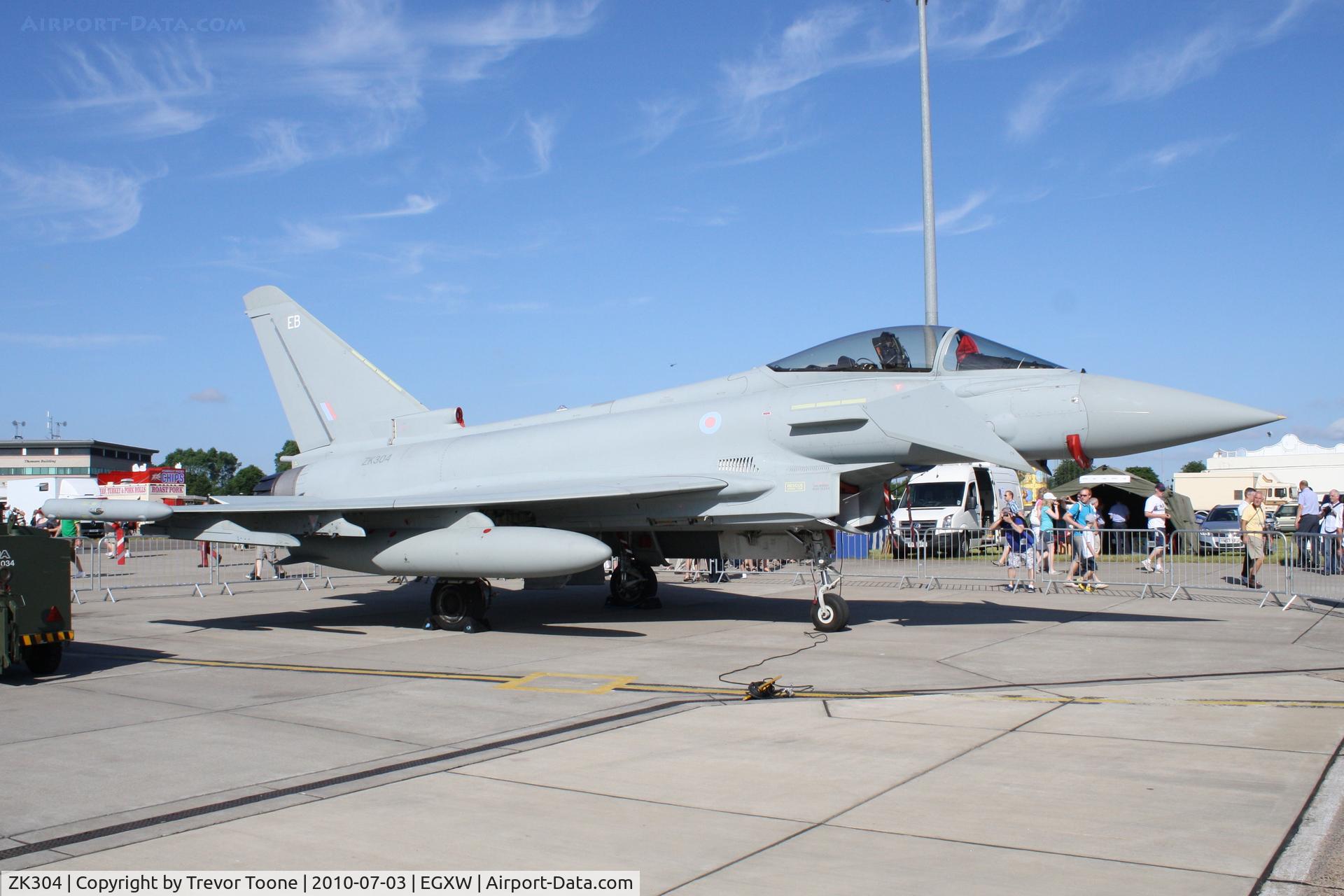 ZK304, 2009 Eurofighter EF-2000 Typhoon FGR4 C/N BS055/212, Eurofighter Typhoon cn/ BS055