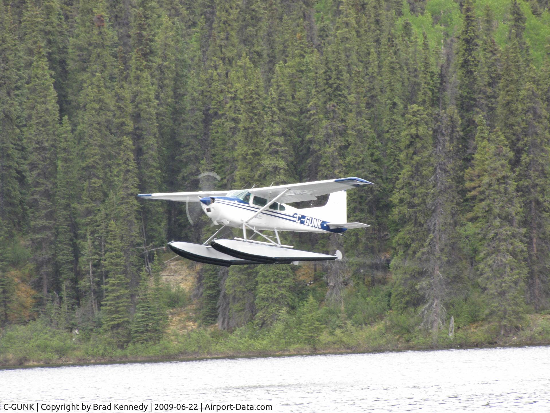 C-GUNK, Cessna A185F Skywagon 185 C/N 18504034, Fishing Lakes @ Finlay River - Claw Mountain Outfitters. Spatsizi, BC.