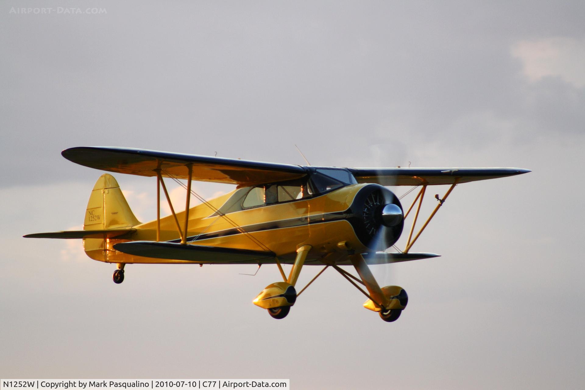 N1252W, 1941 Waco SRE C/N 5153, Waco SRE