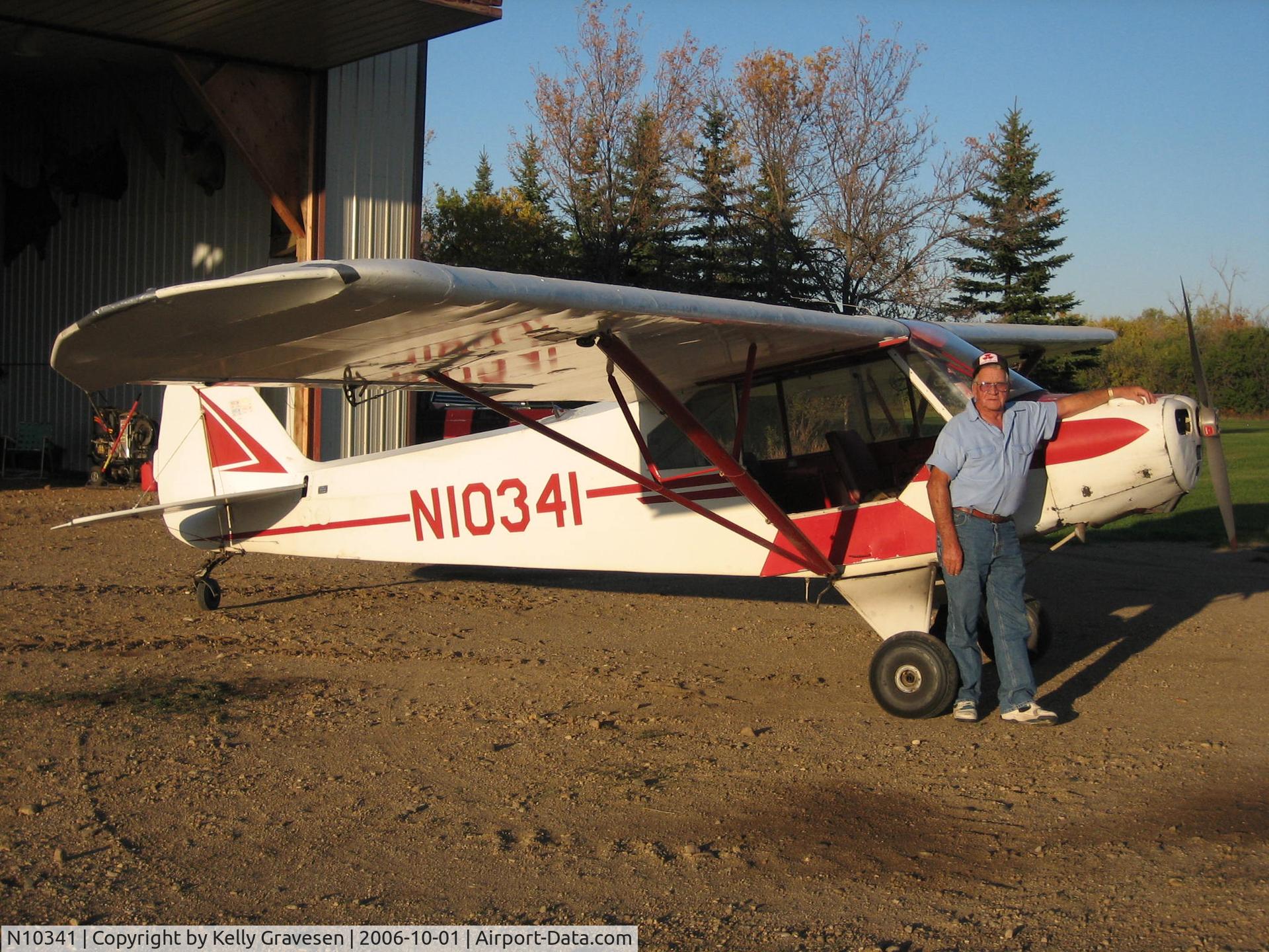 N10341, Piper L-18C Super Cub (PA-18-95) C/N 18-2124, Floyd Gravesen by N10341