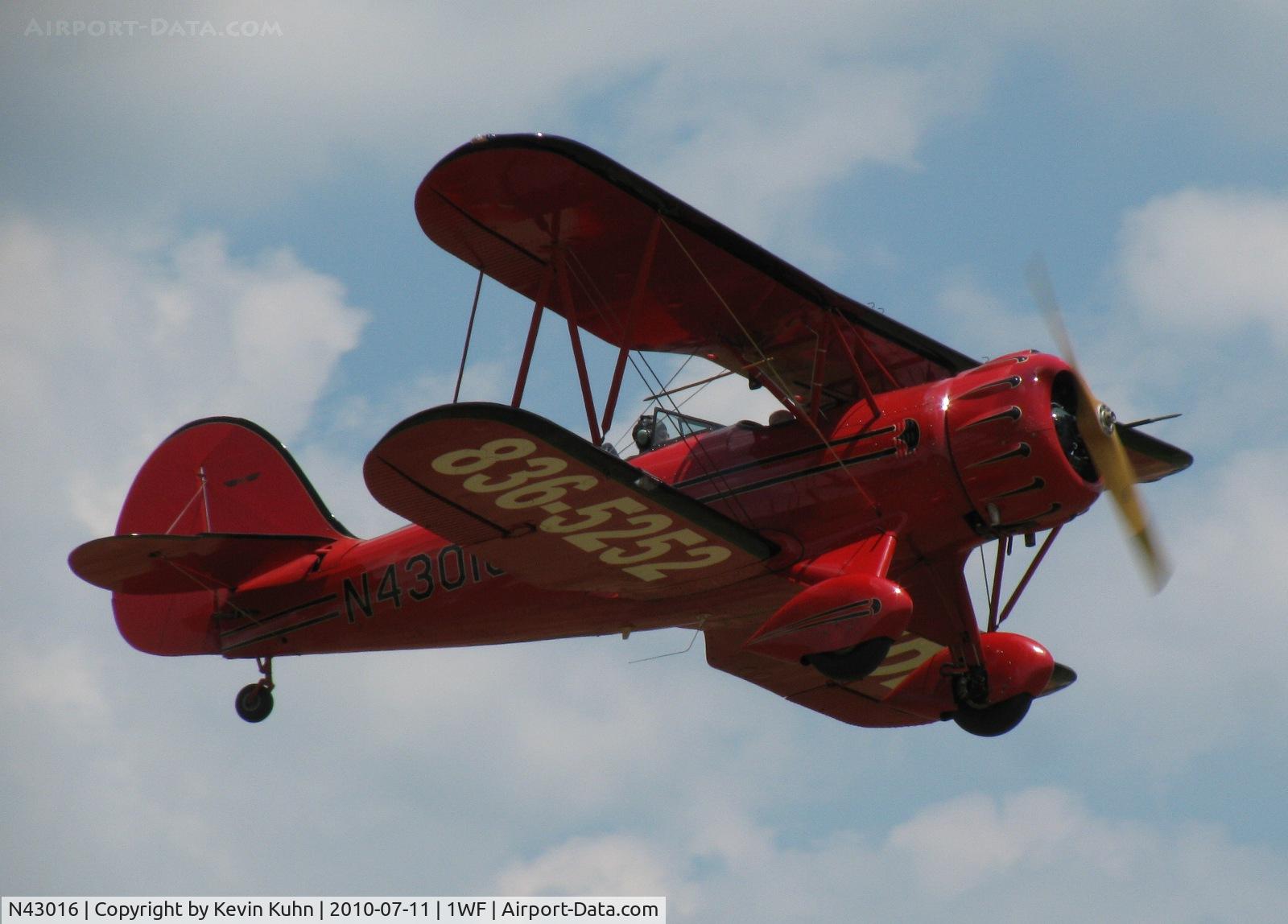 N43016, 1993 Classic Aircraft Corp WACO YMF C/N F5C051, Occasionally things do come together almost as well as I want them to (aside from the technological limitations). Giving rides at the 2010 Waco Military Experience