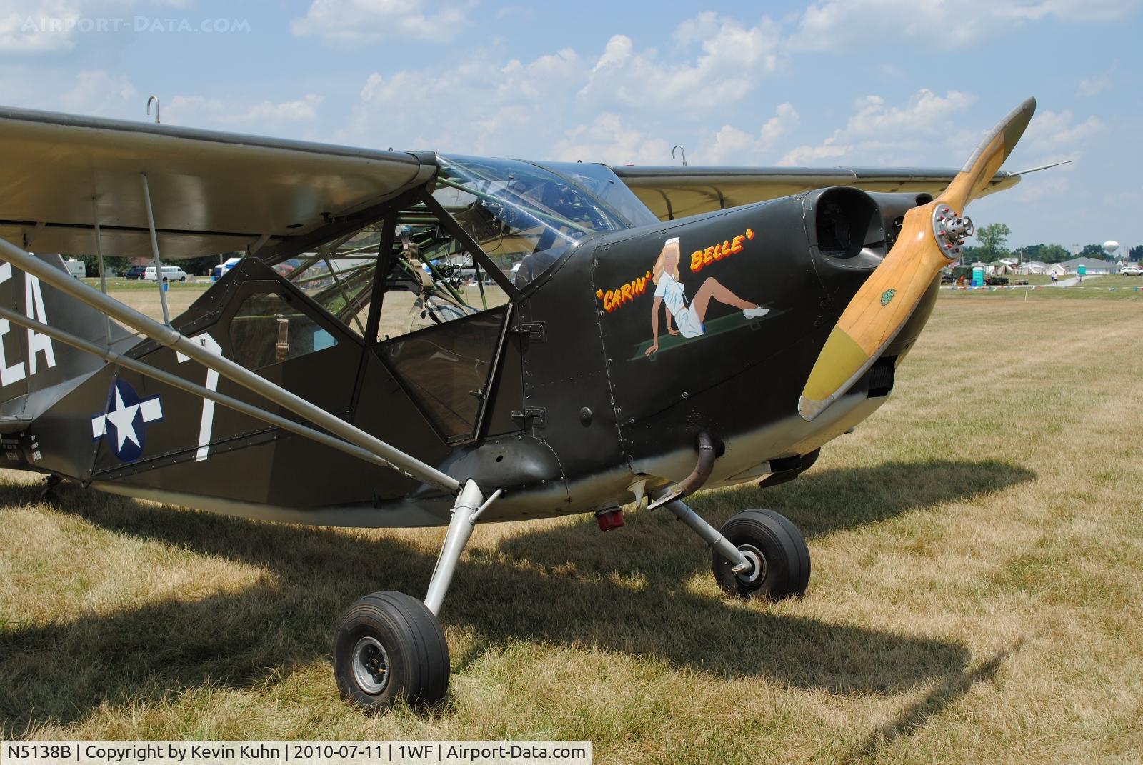 N5138B, 1956 Stinson OY-2 C/N 04013, 