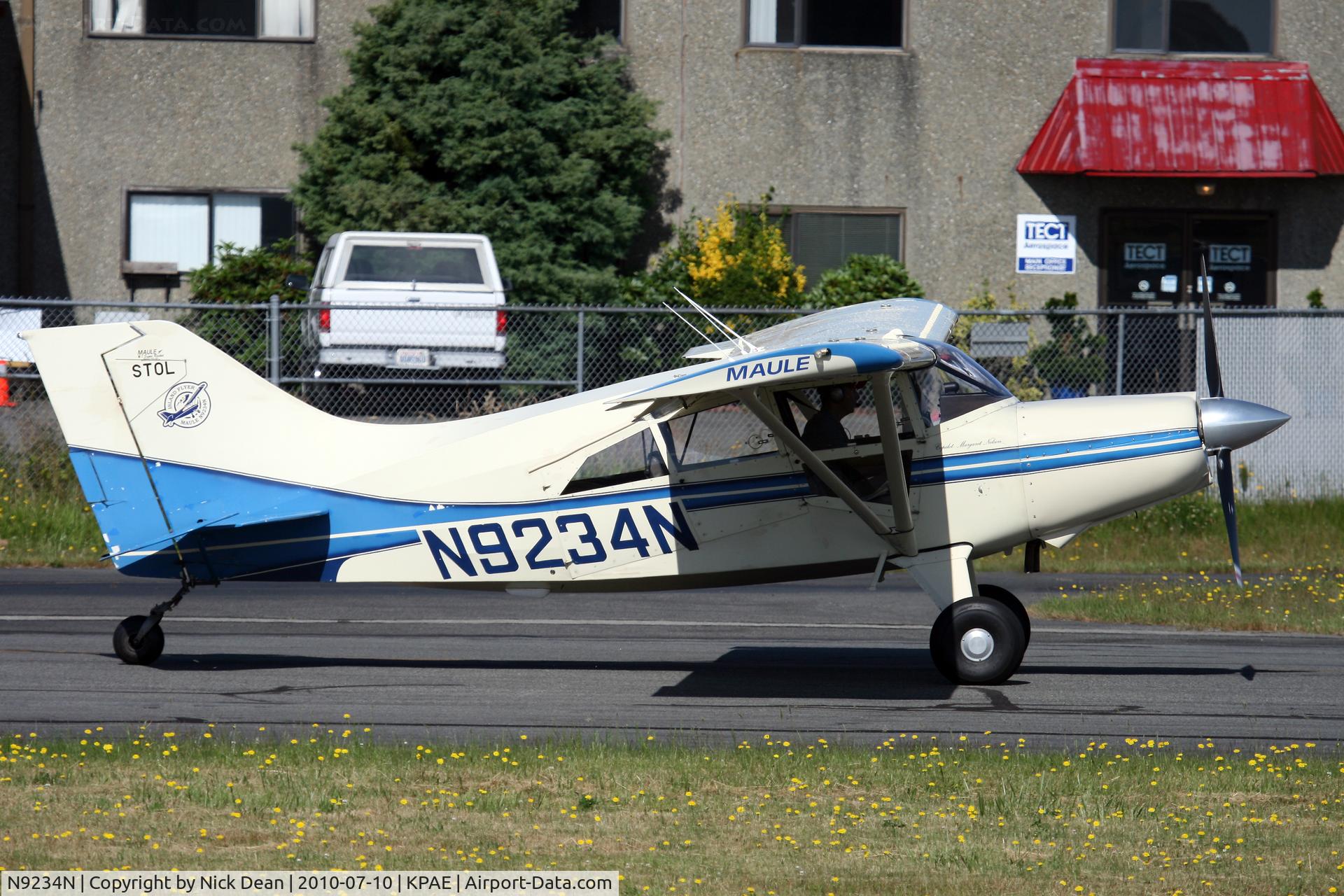 N9234N, Maule M-7-235 Super Rocket C/N 4119C, KPAE