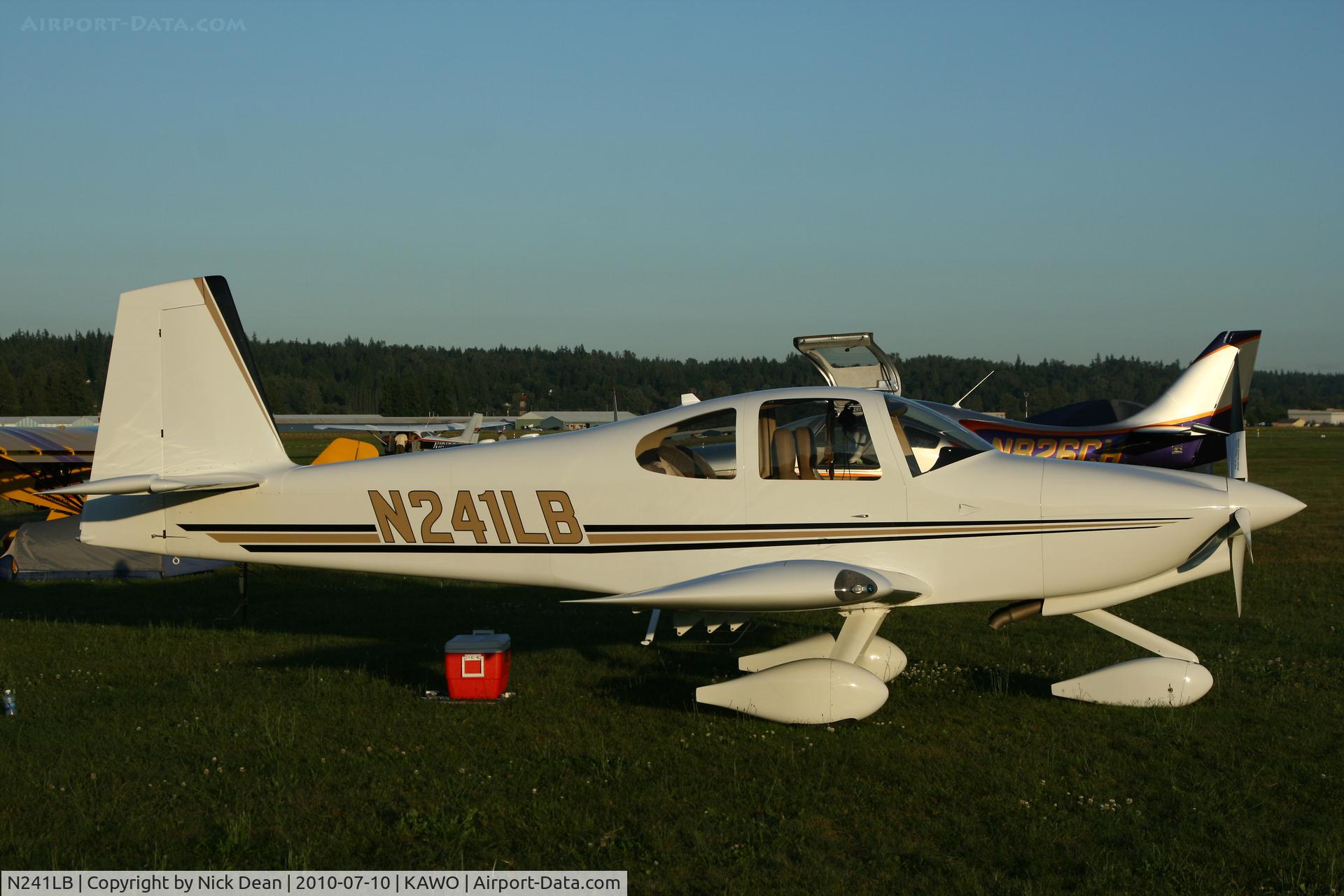 N241LB, 2009 Vans RV-10 C/N 40526, KAWO