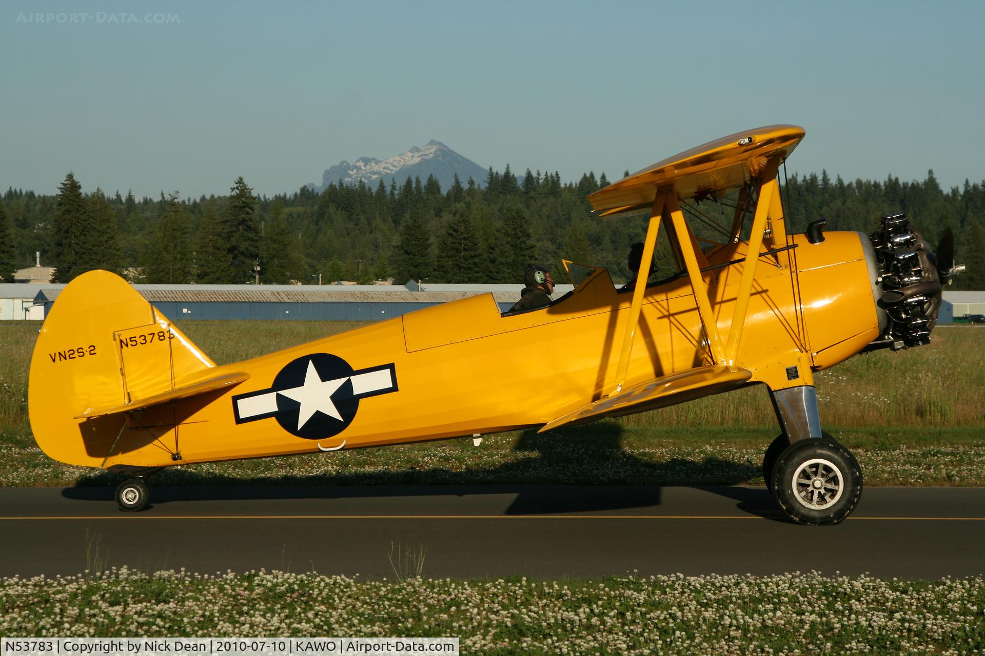 N53783, 1941 Boeing A75 C/N 75-1685, KAWO