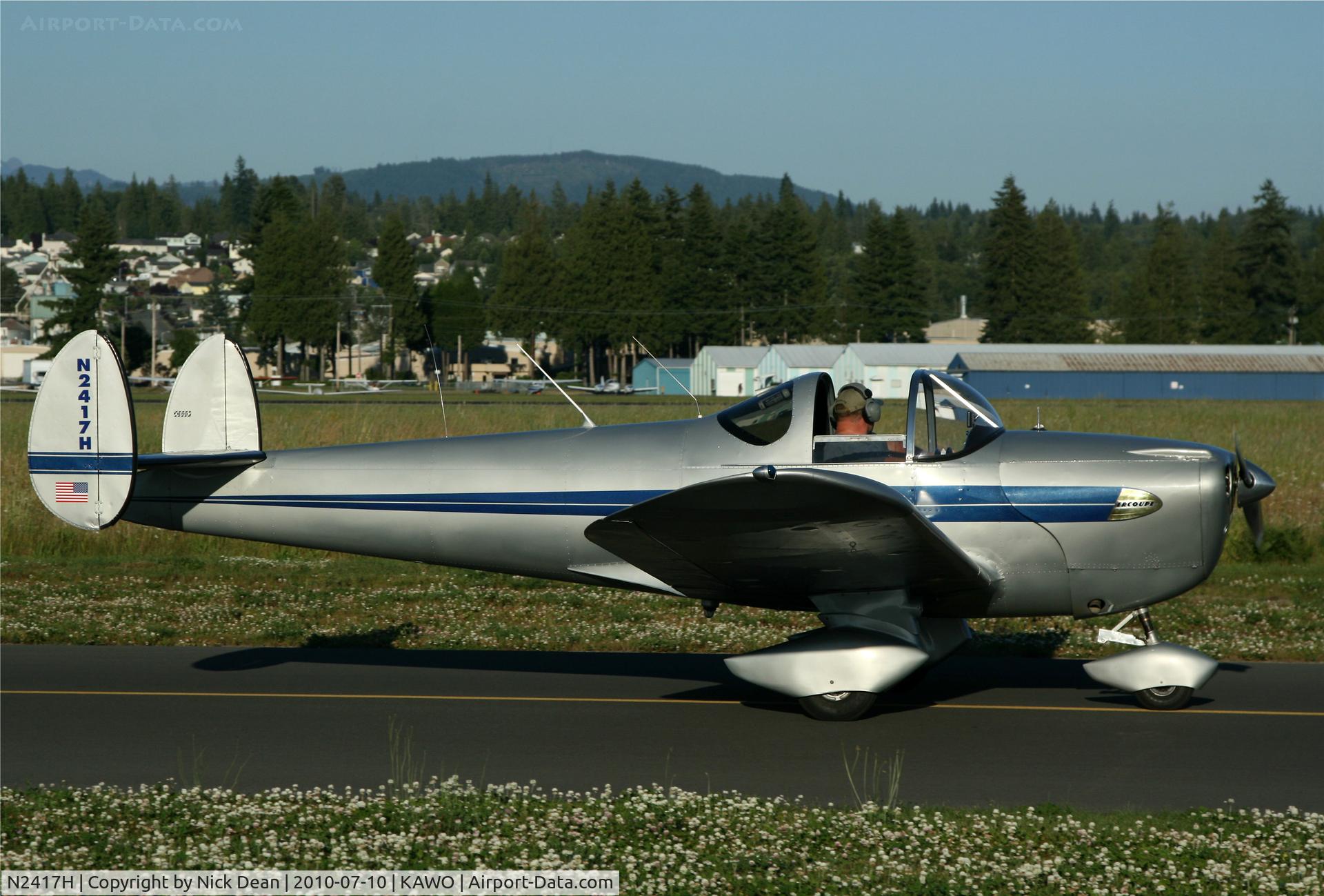 N2417H, 1946 Erco 415C Ercoupe C/N 3042, KAWO