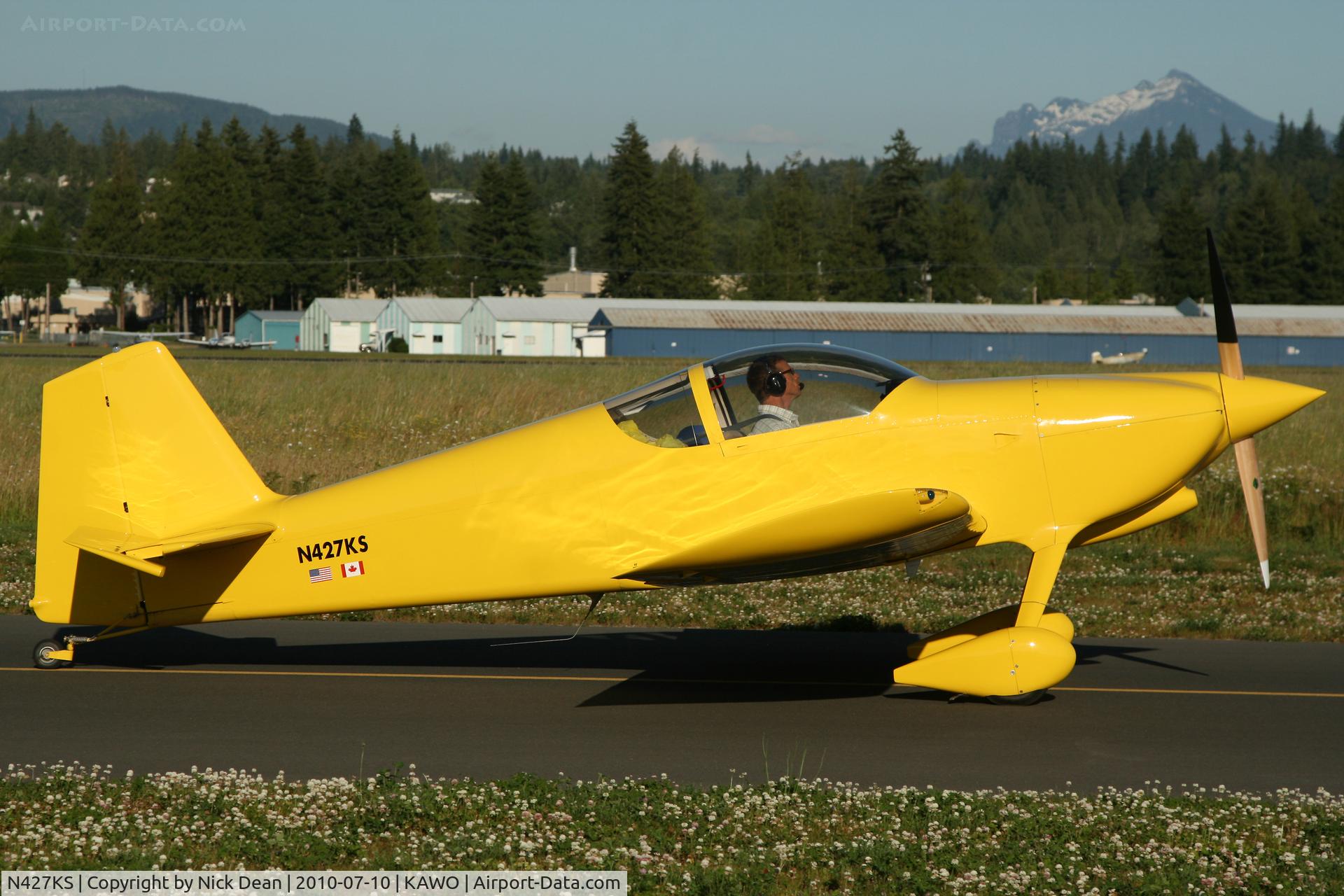 N427KS, 2001 Vans RV-6 C/N 21011, KAWO