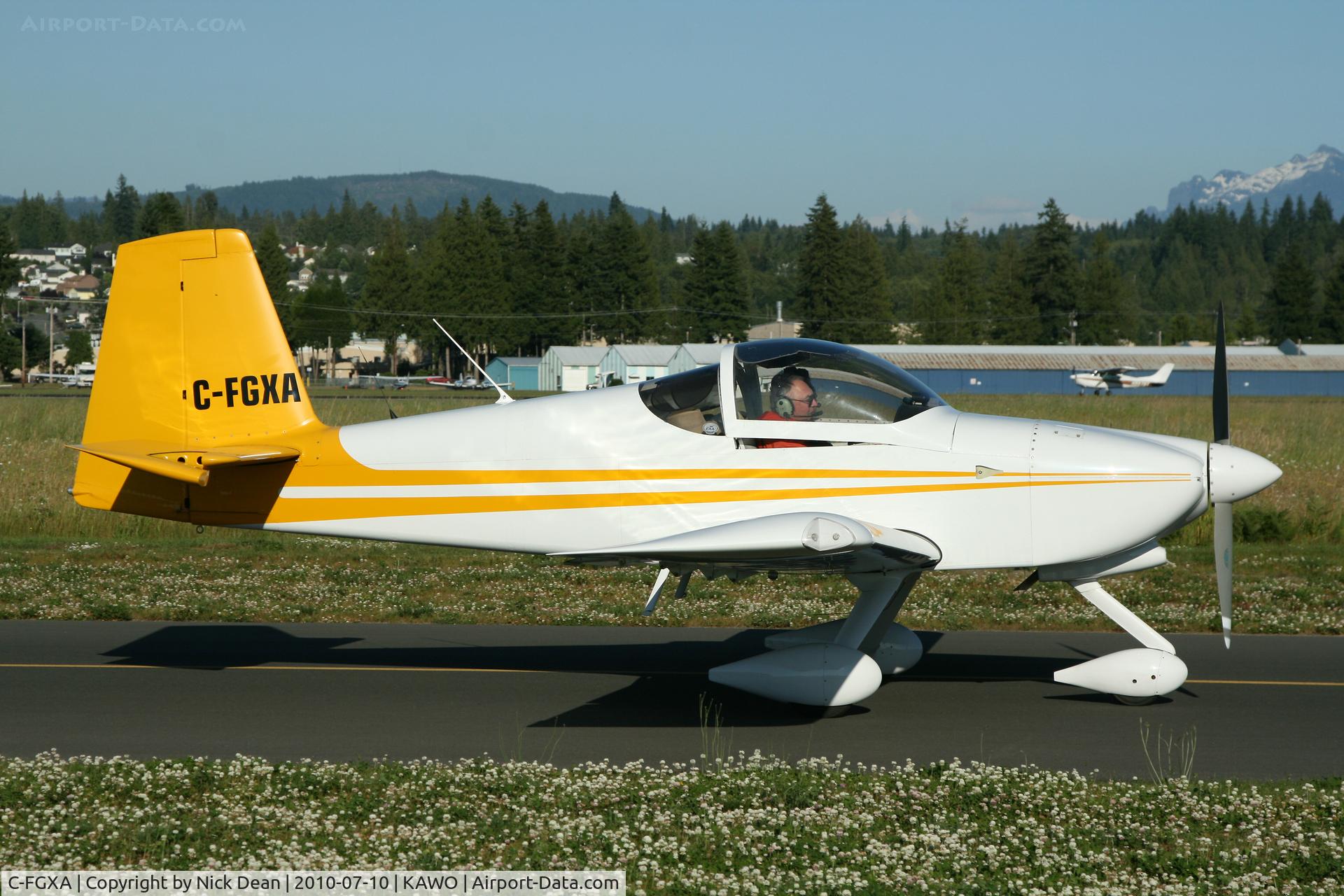 C-FGXA, 2006 Vans RV-9A C/N 91193, KAWO