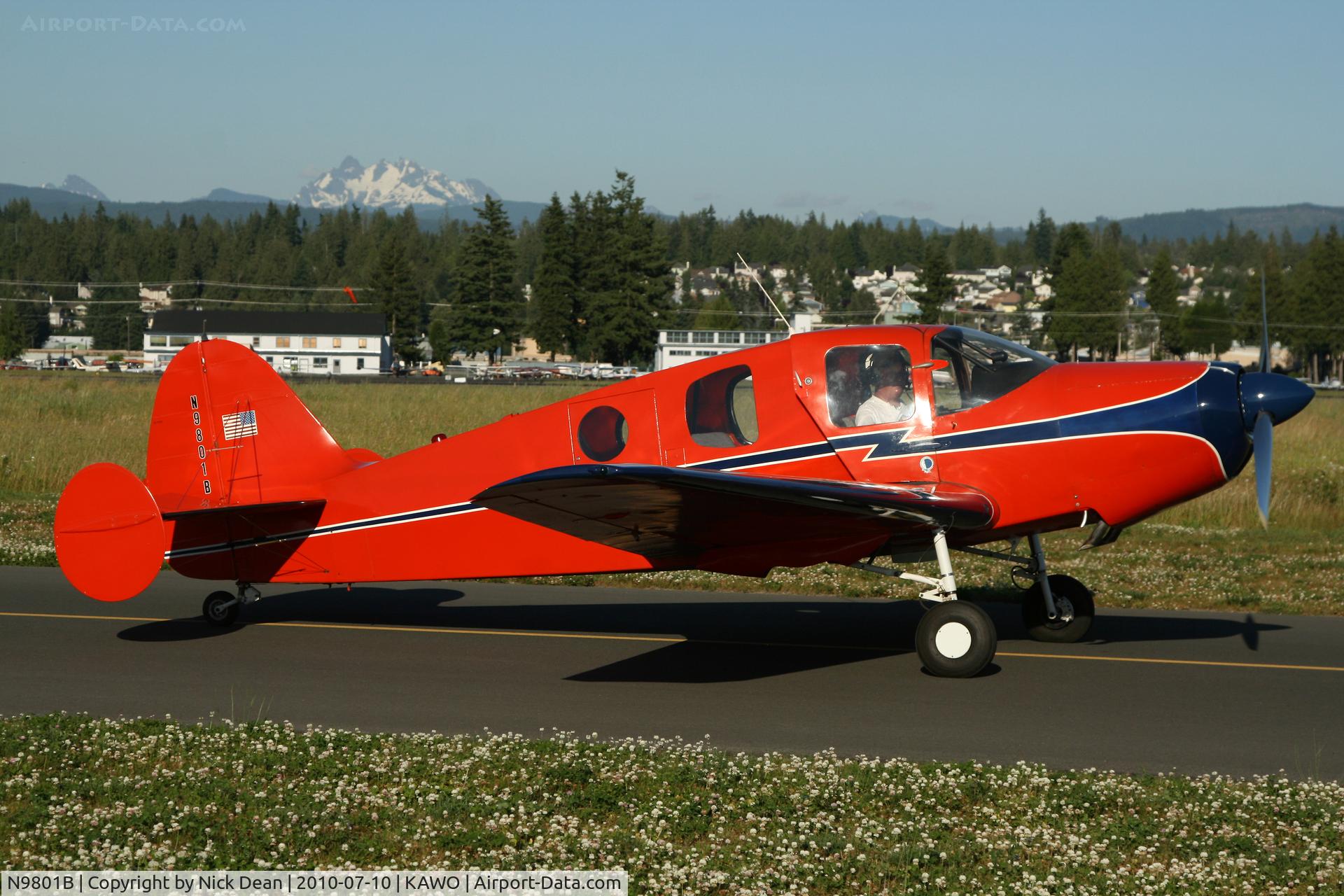 N9801B, 1958 Bellanca 14-19-2 Cruisair Senior C/N 4053, KAWO